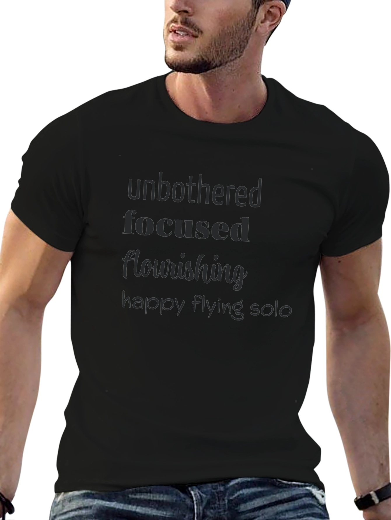 Unbothered Focused T-Shirt: Inspiring Daily Affirmation