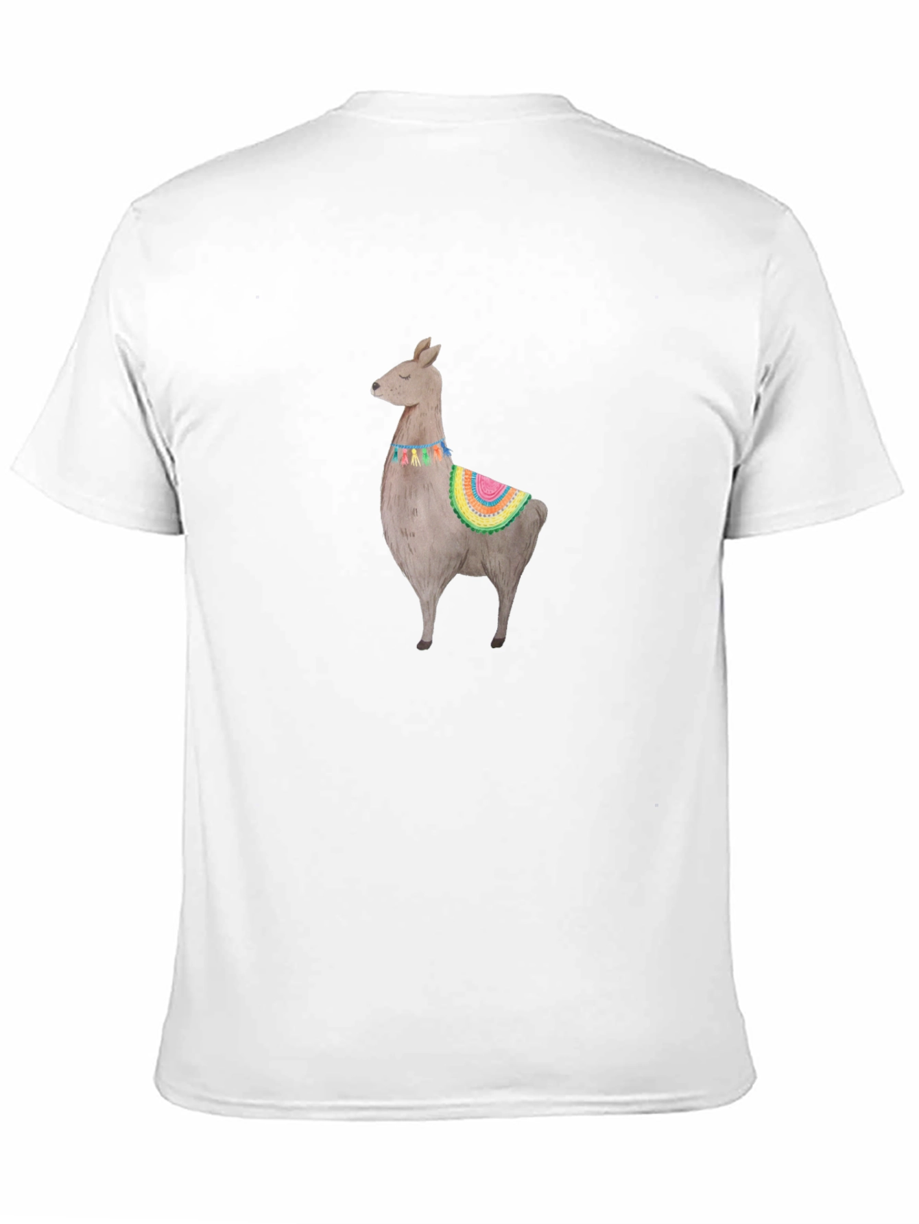 Llama Graphic Black T-Shirt