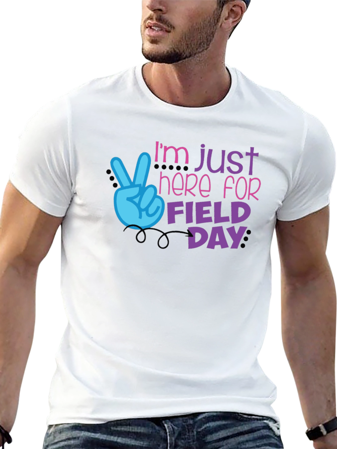 Im Just Here for Field Day T-Shirt