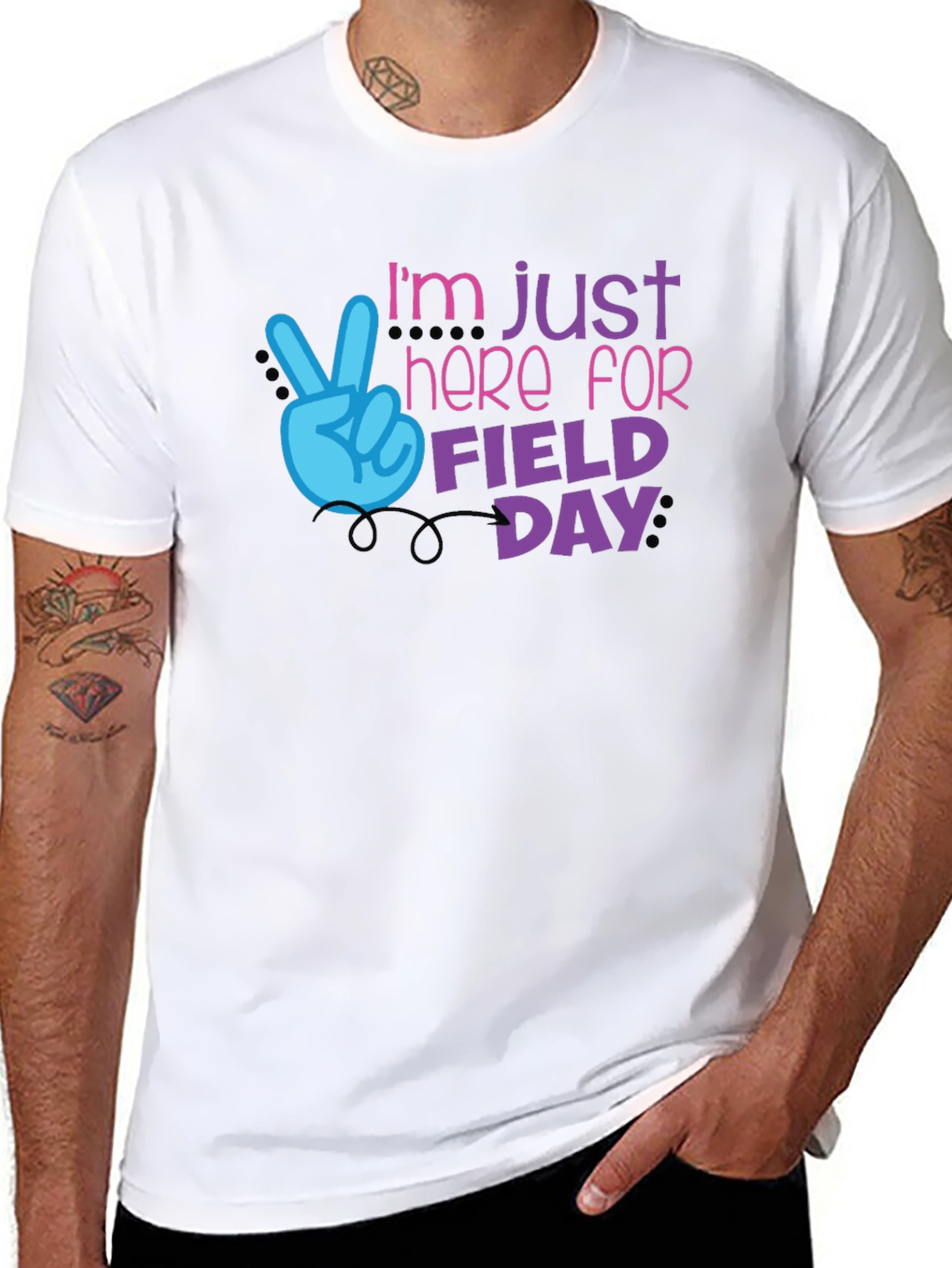 Im Just Here for Field Day T-Shirt