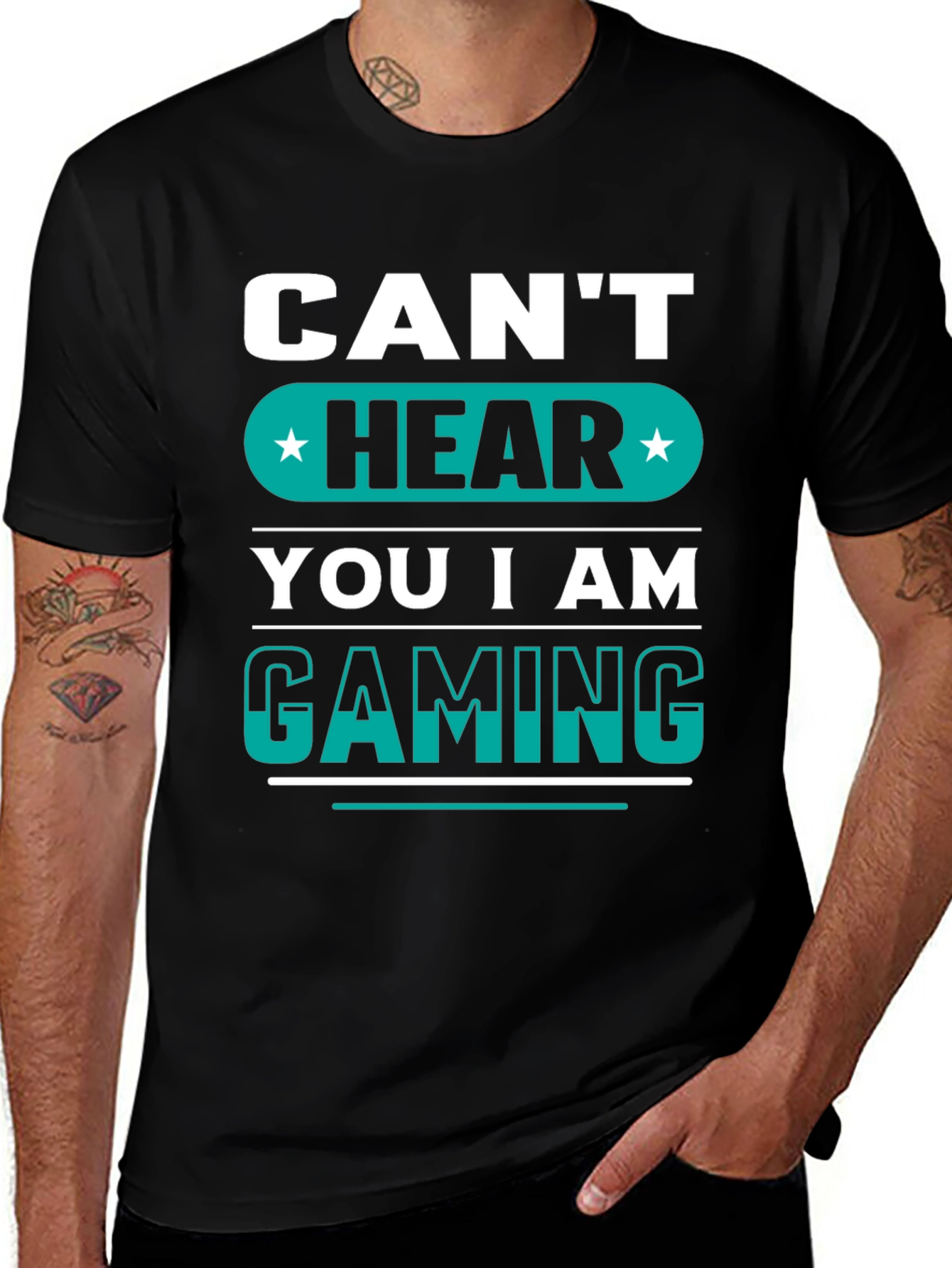 Cant Hear You Im Gaming - Graphic Tee