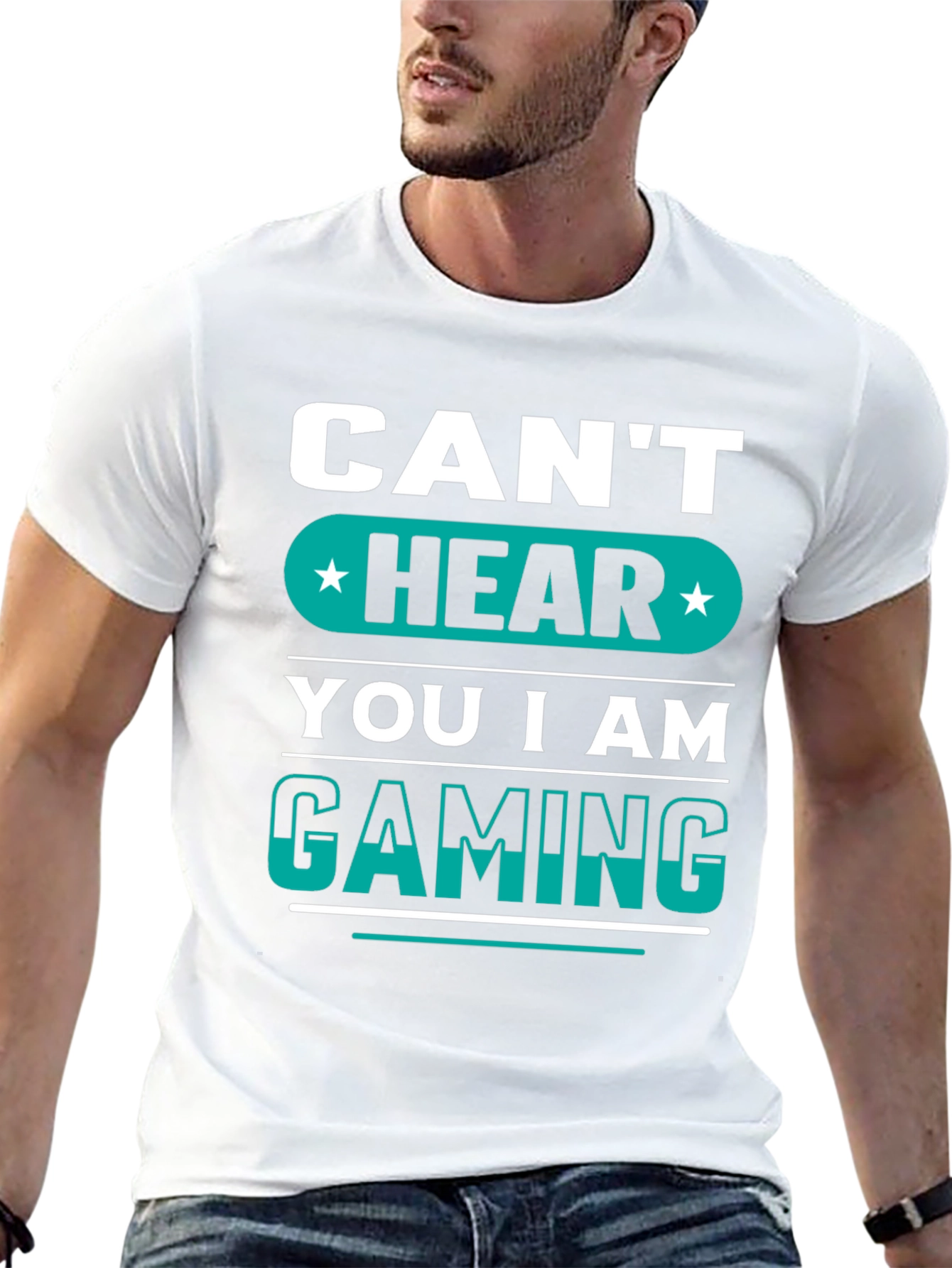 Cant Hear You Im Gaming - Graphic Tee