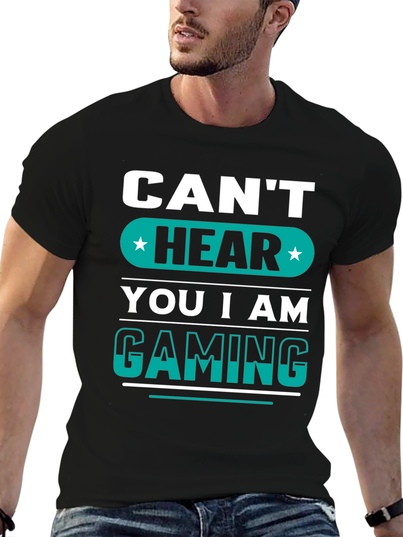 Cant Hear You Im Gaming - Graphic Tee