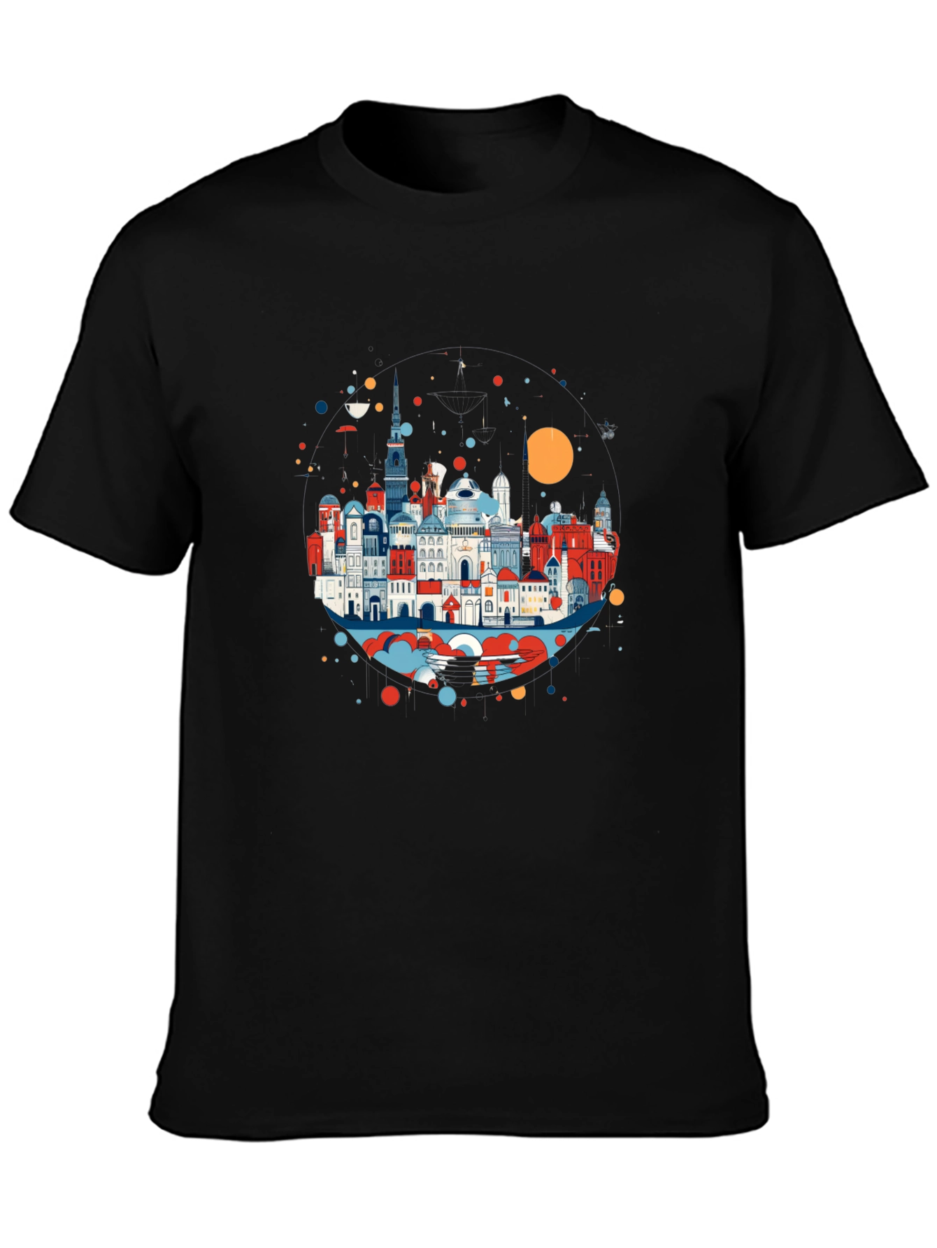 Cityscape Graphic Tee - Urban Style