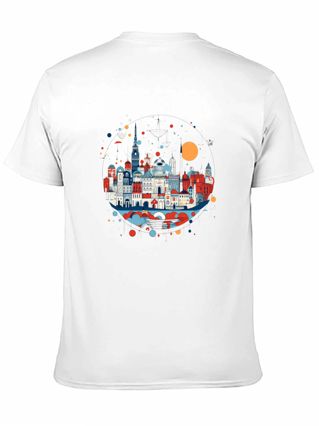 Cityscape Graphic Tee - Urban Style