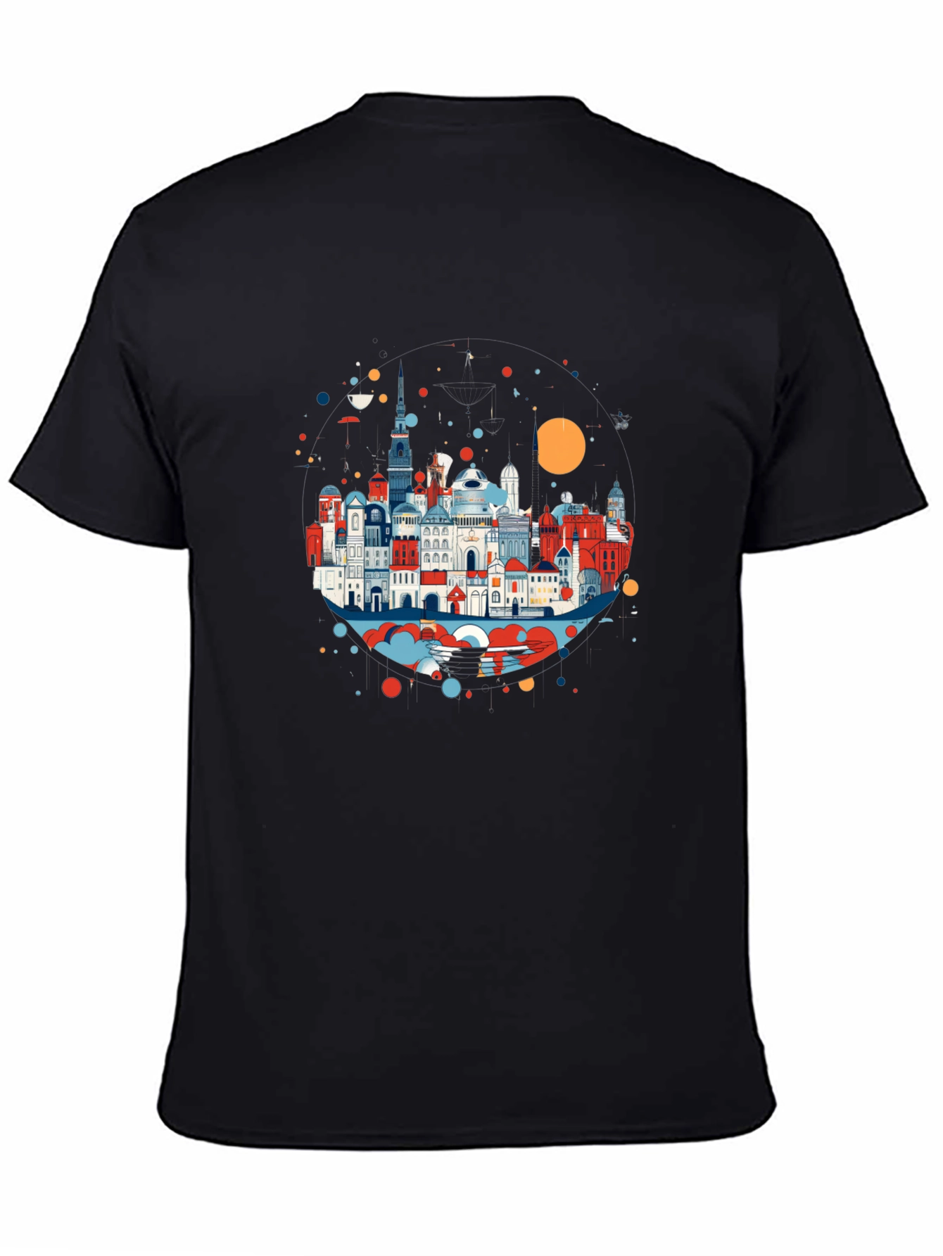 Cityscape Graphic Tee - Urban Style