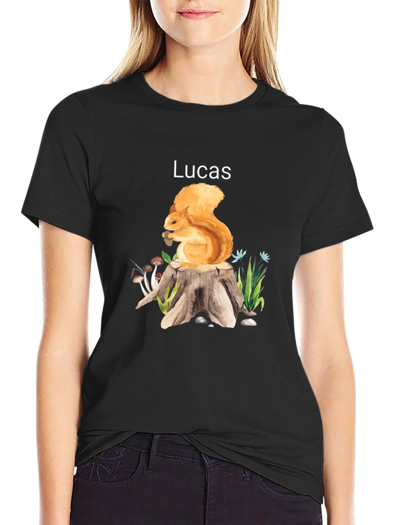 Squirrel Lucas Tee - Nature Lovers Gift