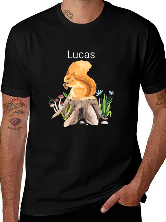 Squirrel Lucas Tee - Nature Lovers Gift