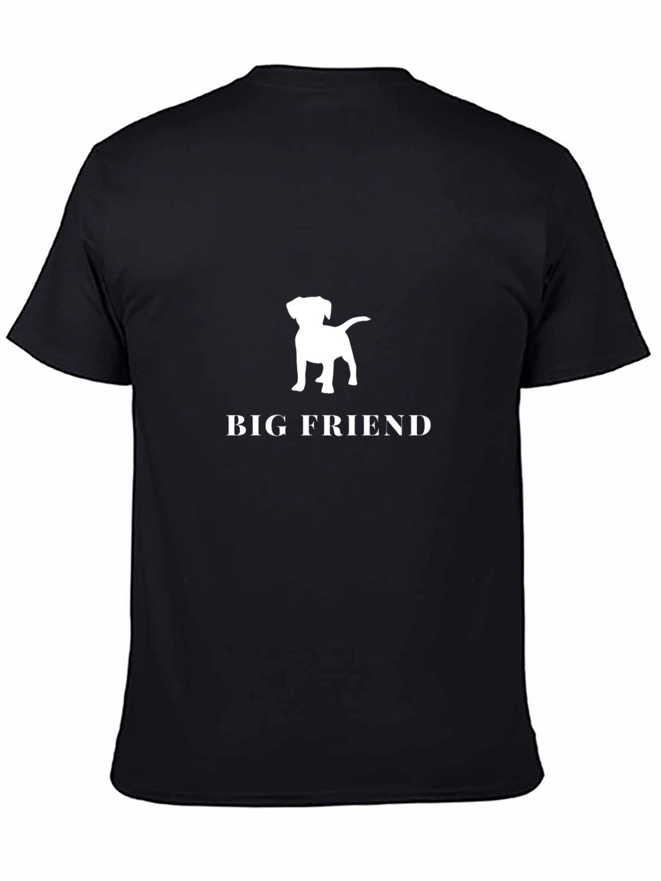 Big Friend Dog Graphic T-Shirt