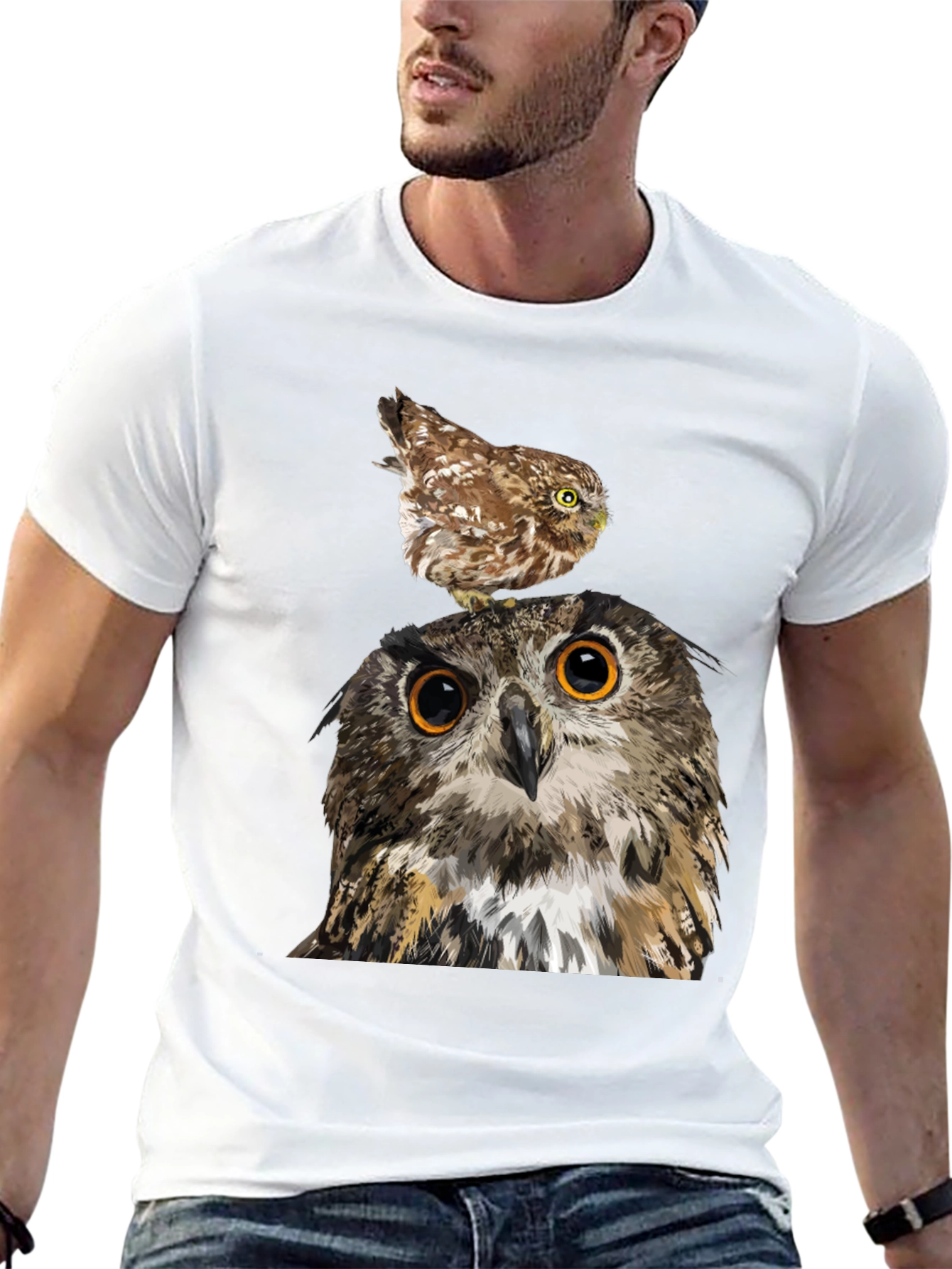 Owl T-Shirt: Double the Owls Double the Fun!