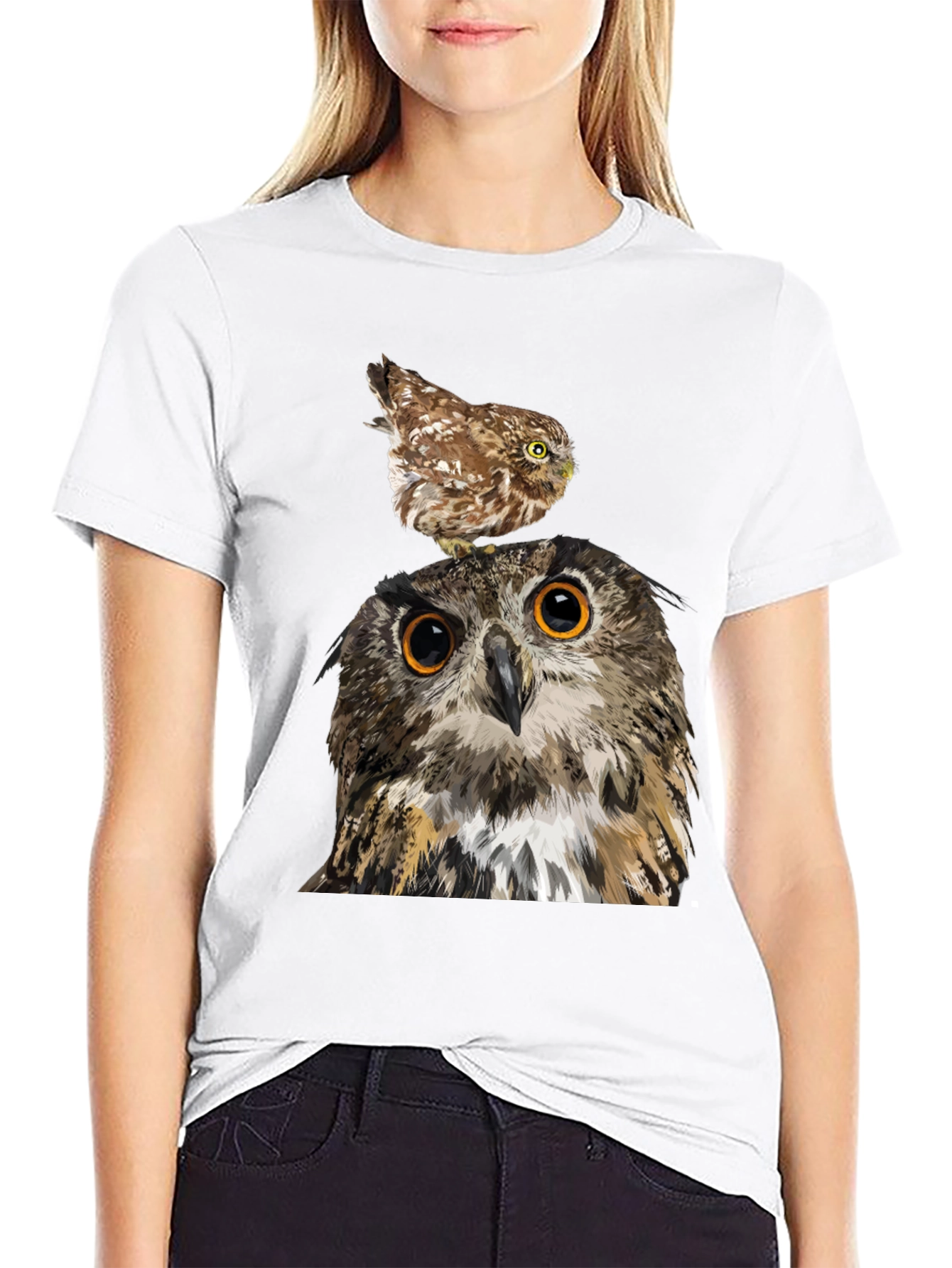 Owl T-Shirt: Double the Owls Double the Fun!