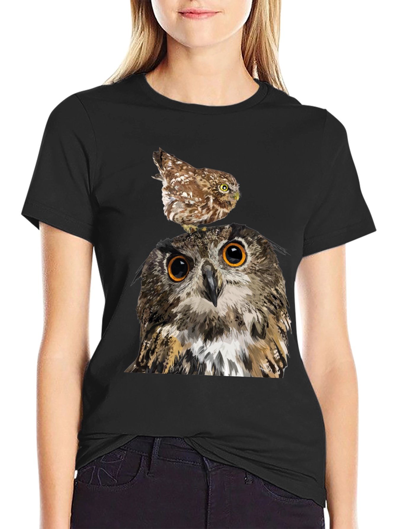 Owl T-Shirt: Double the Owls Double the Fun!