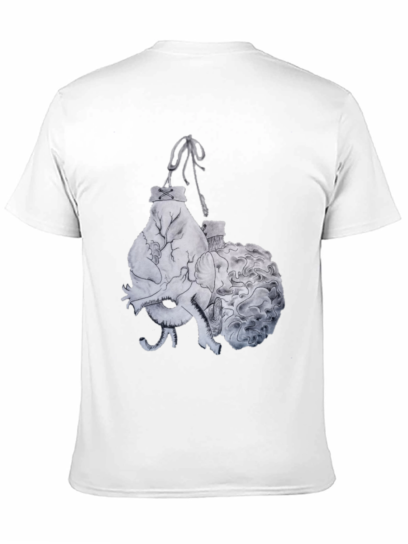 Heart and Brain Boxing T-Shirt - Black Graphic Tee