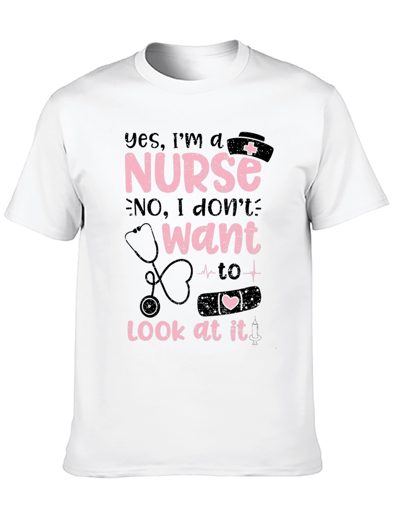 Funny Nurse T-Shirt - Yes Im a Nurse Design