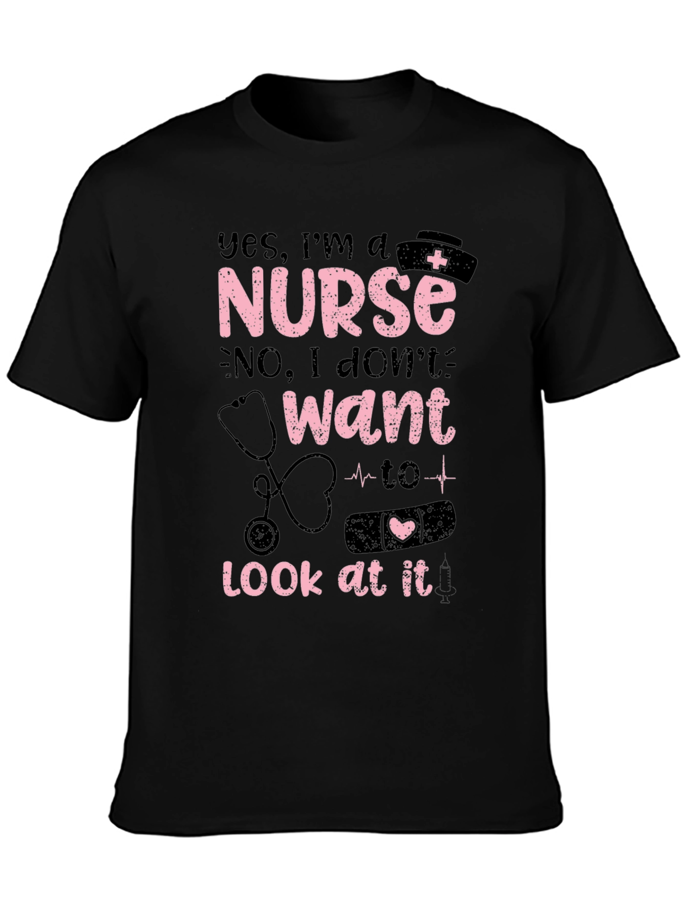 Funny Nurse T-Shirt - Yes Im a Nurse Design