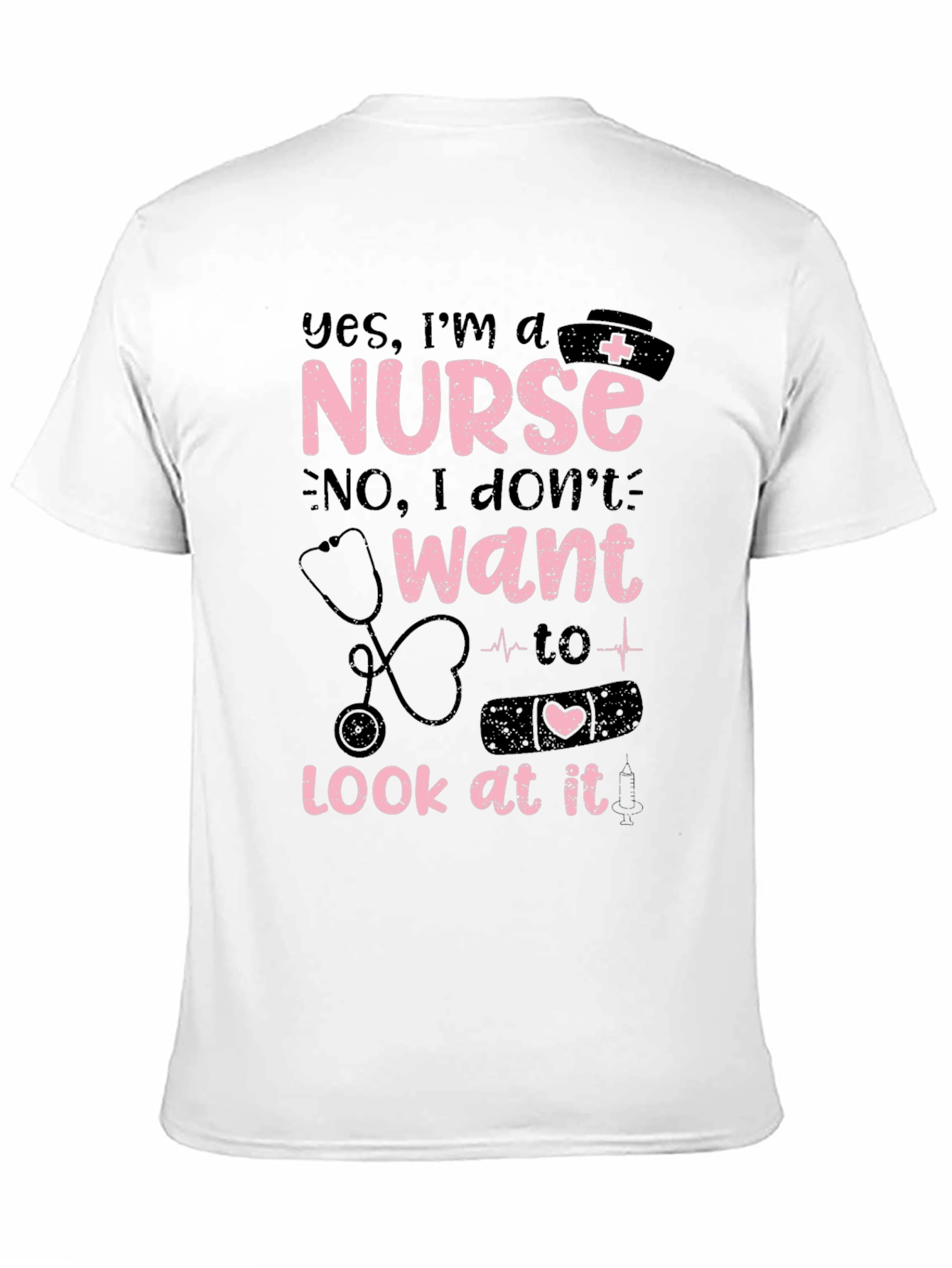 Funny Nurse T-Shirt - Yes Im a Nurse Design