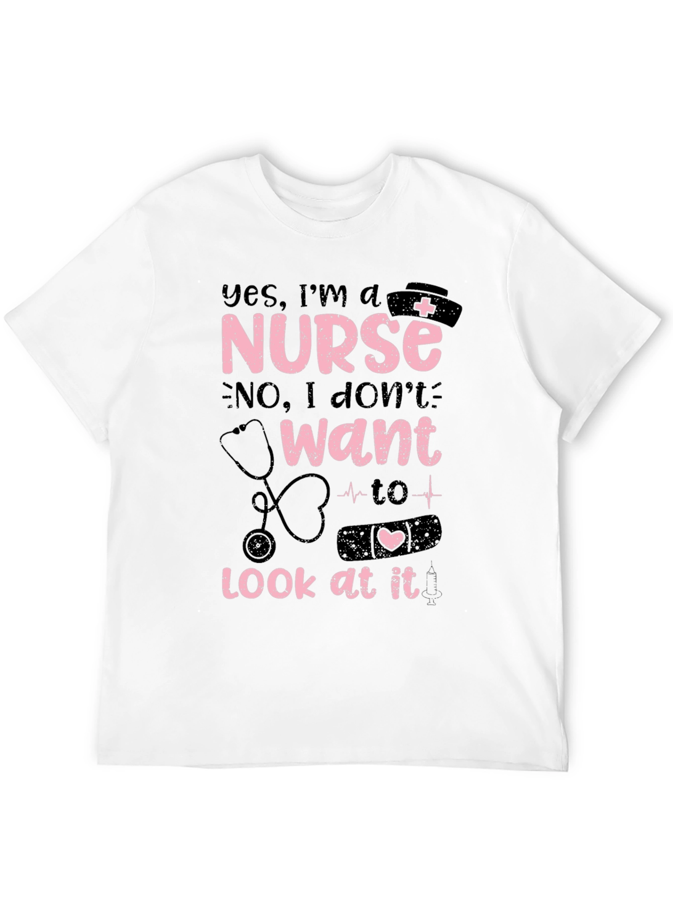 Funny Nurse T-Shirt - Yes Im a Nurse Design