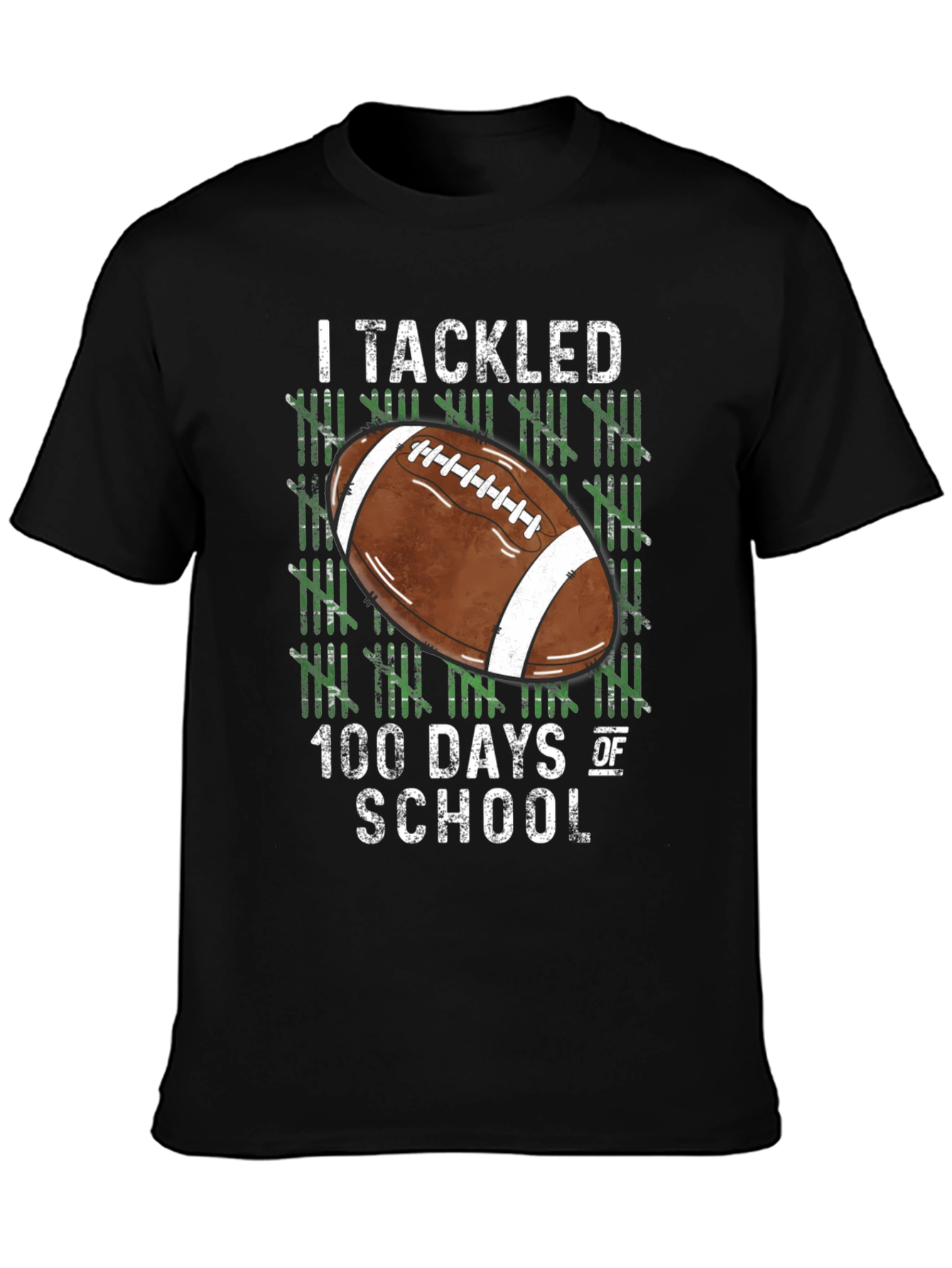I Tackled 100 Days of School T-Shirt