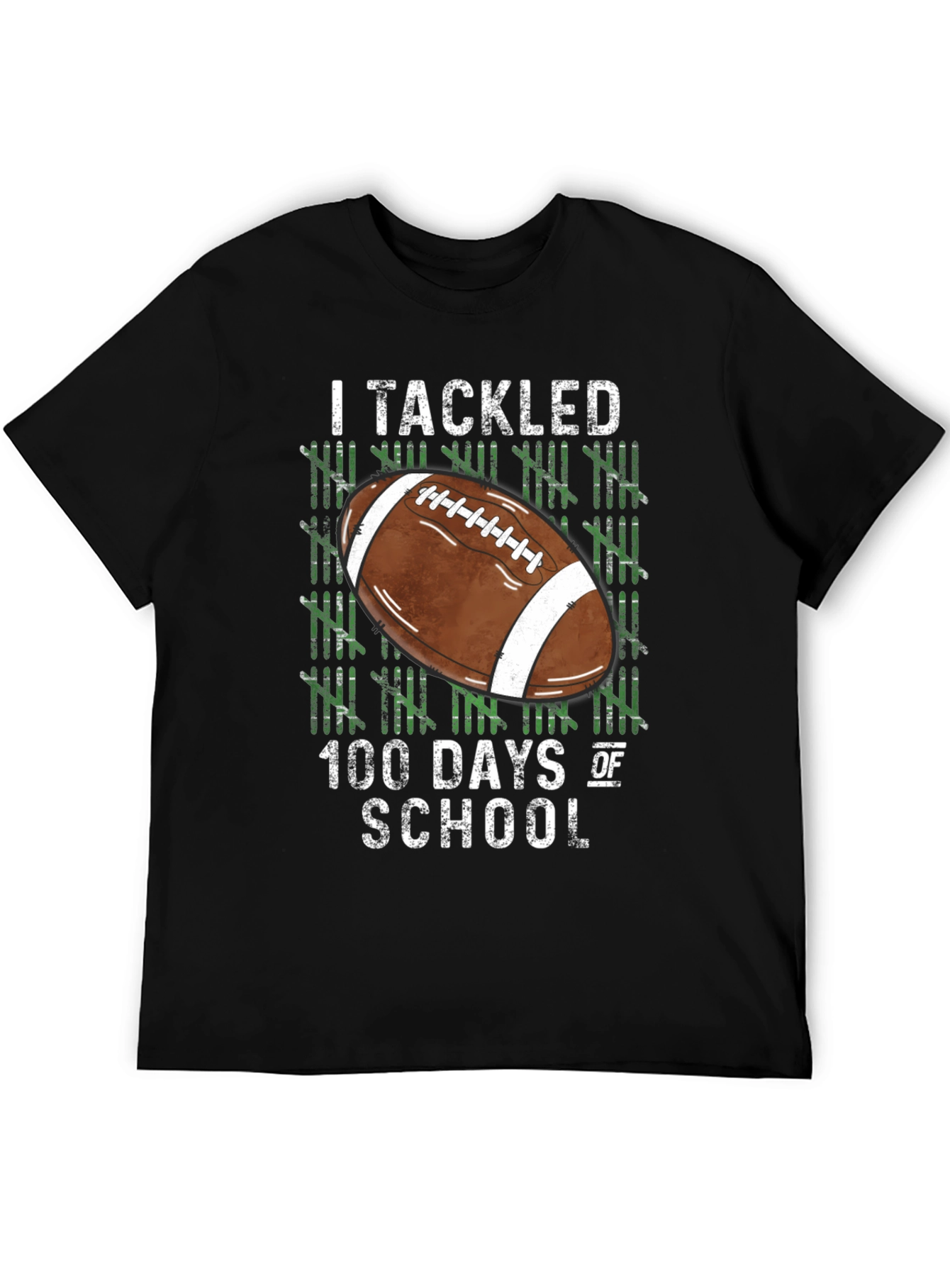 I Tackled 100 Days of School T-Shirt