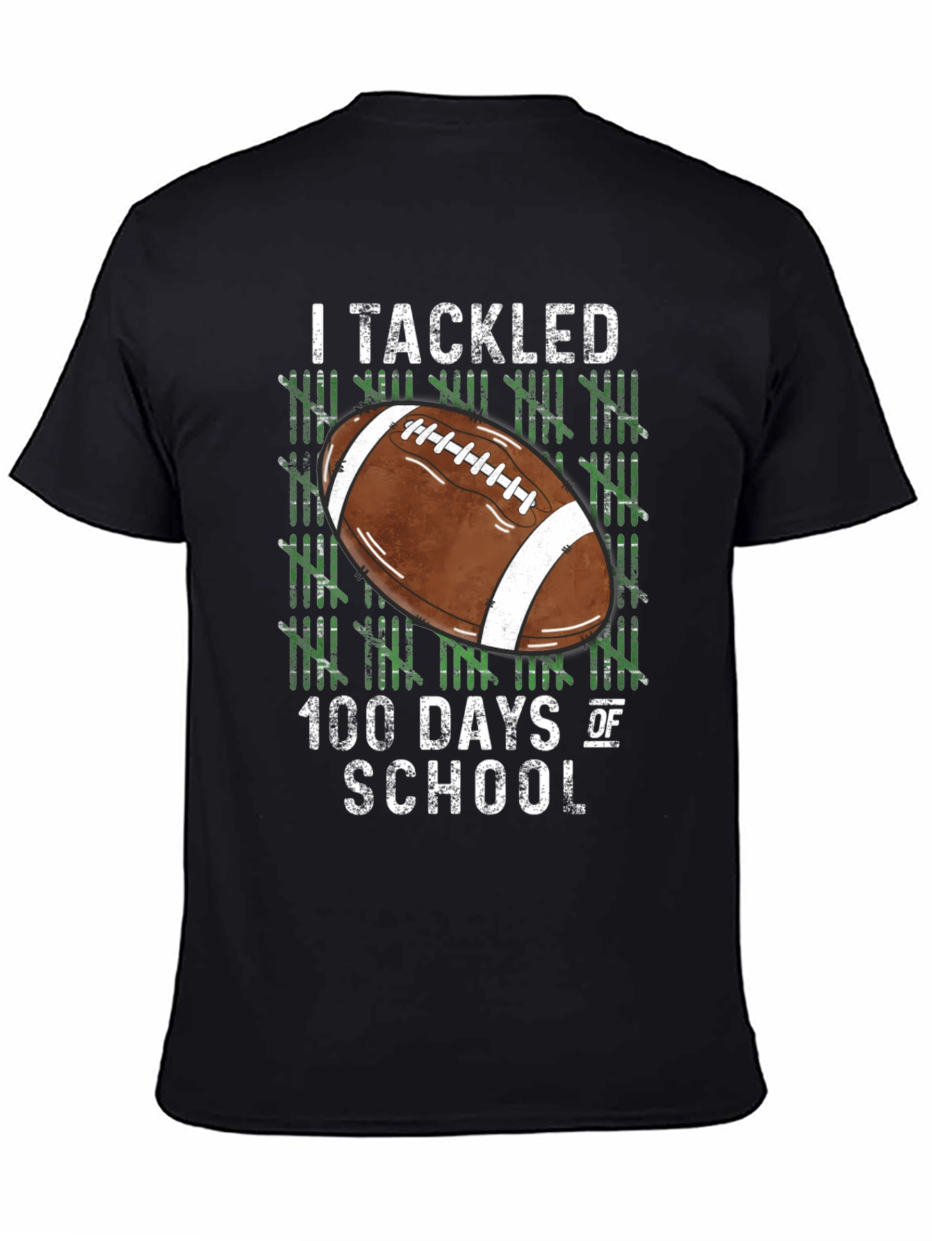 I Tackled 100 Days of School T-Shirt