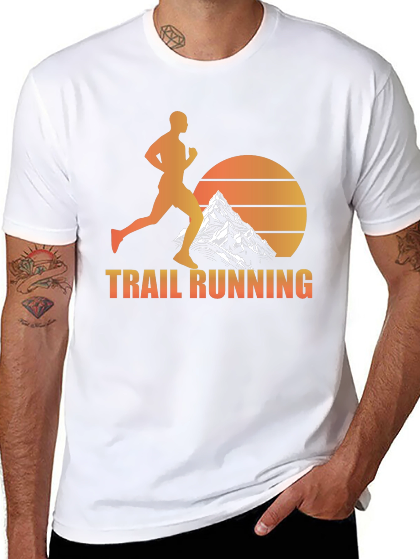 Trail Running T-Shirt - Mountain Runner Graphic Tee