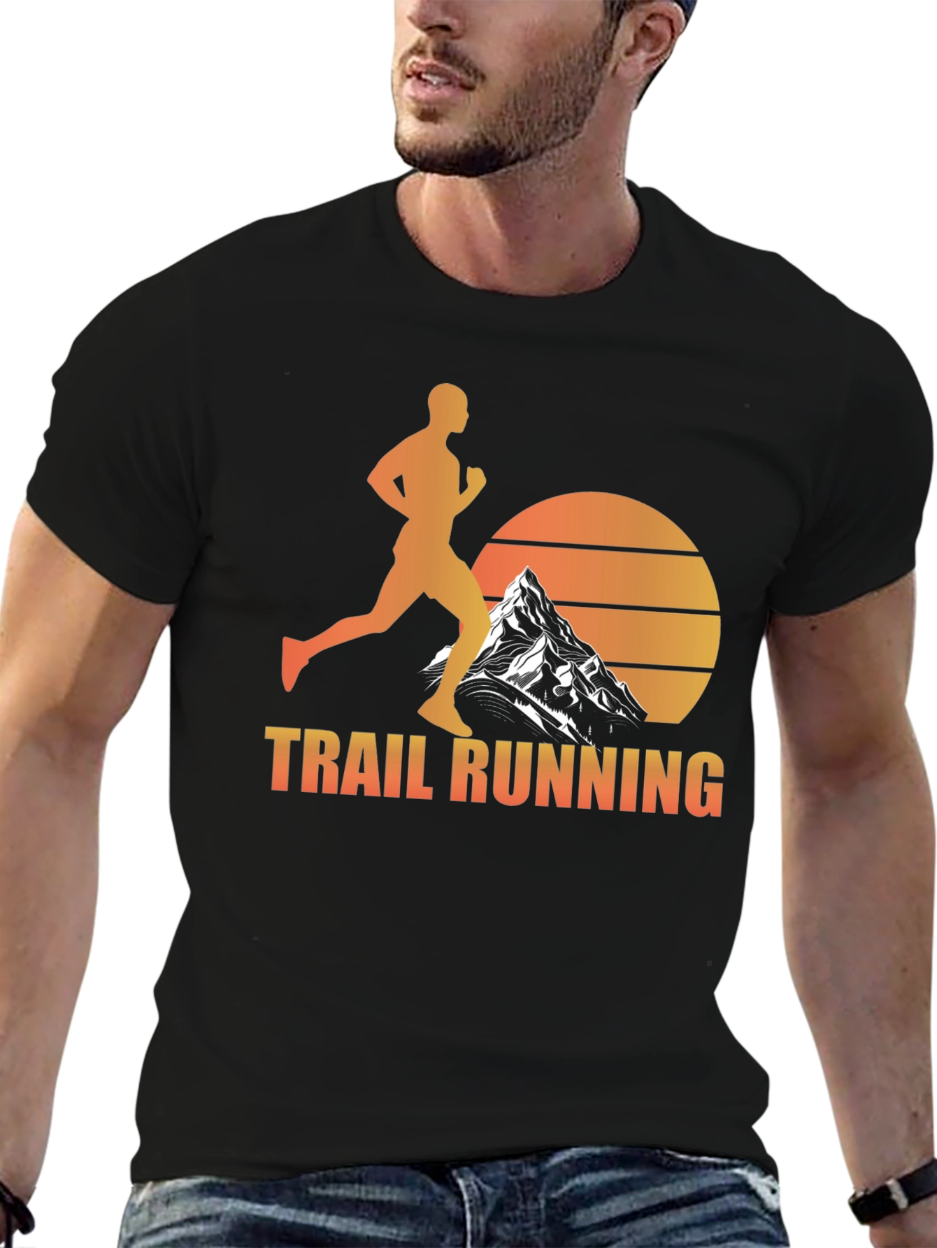 Trail Running T-Shirt - Mountain Runner Graphic Tee