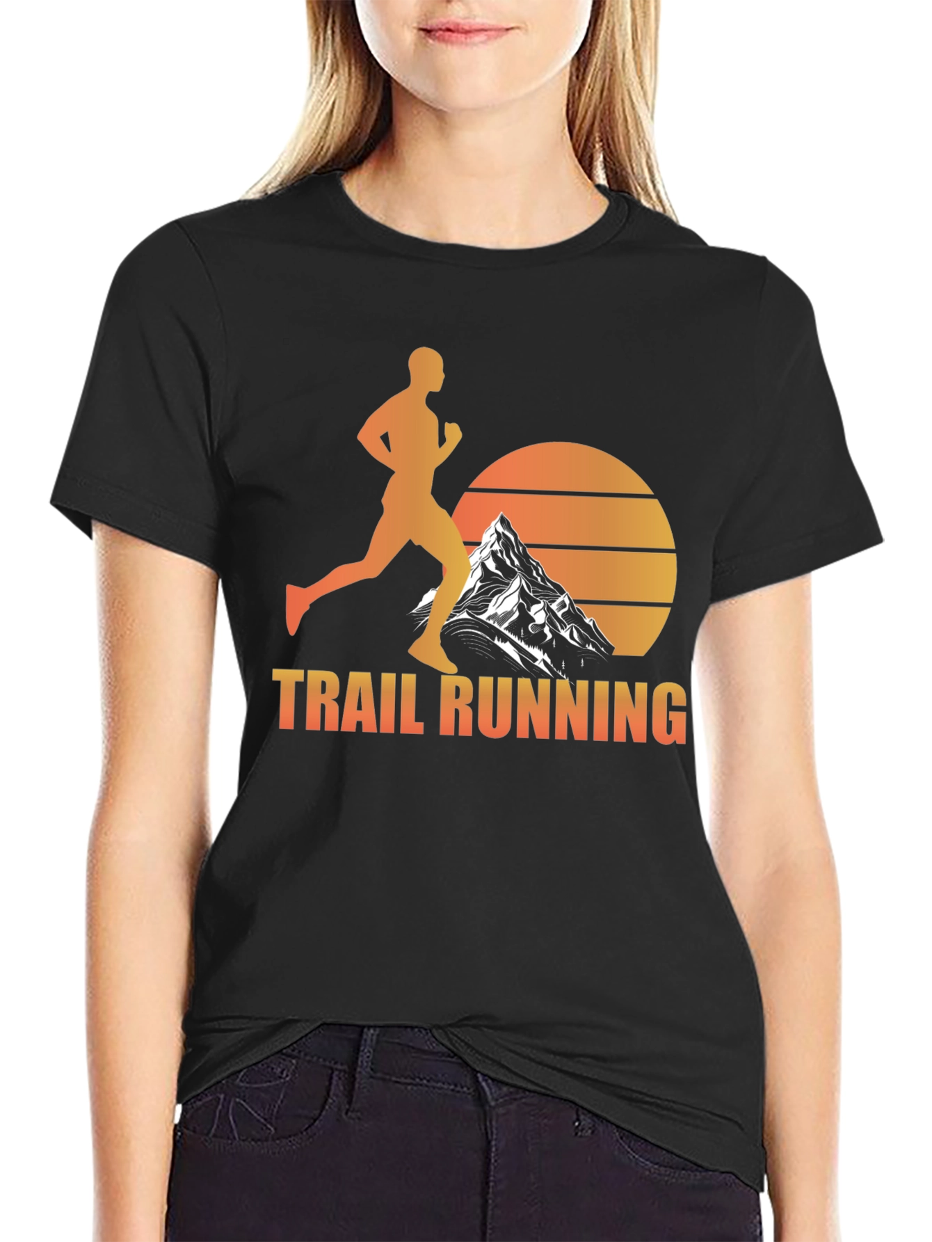 Trail Running T-Shirt - Mountain Runner Graphic Tee