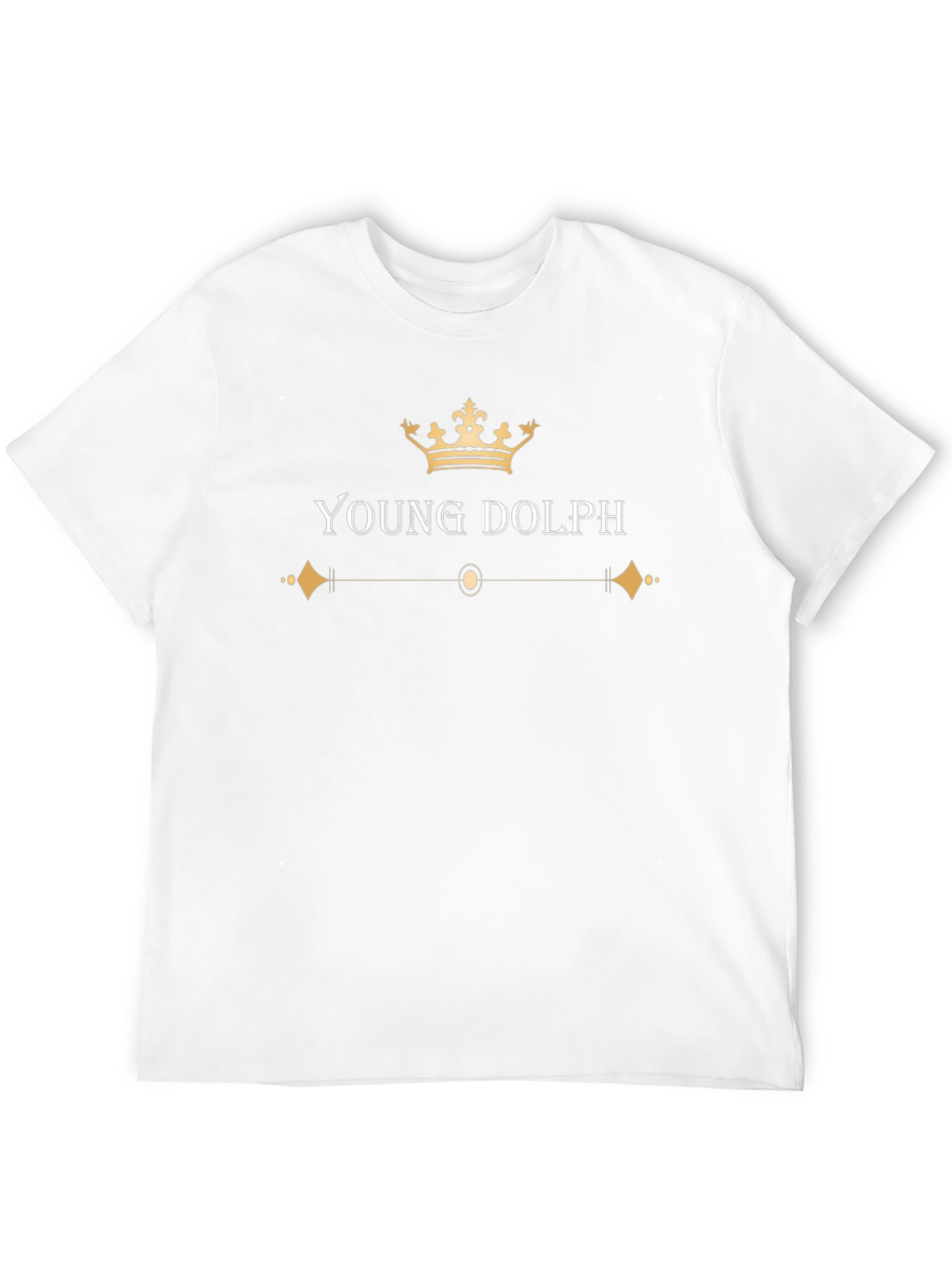 Young Dolph Crown Graphic Black T-Shirt