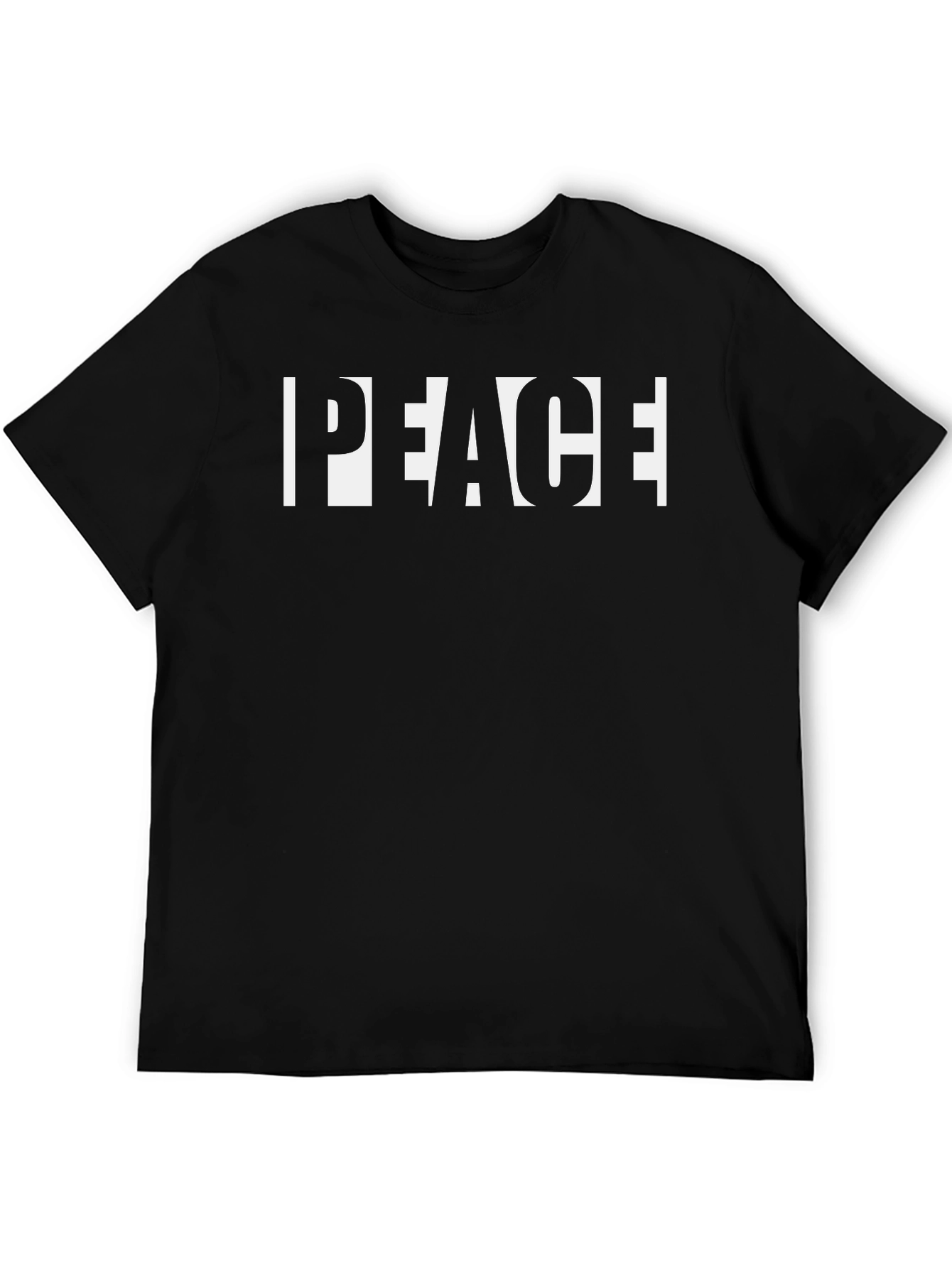 Peace Graphic Tee - Black