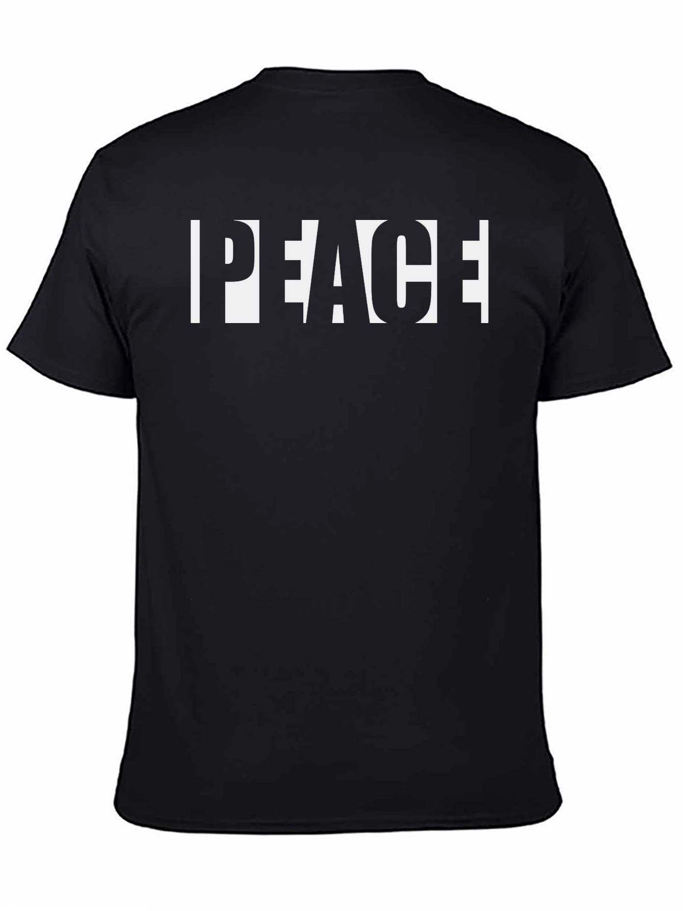 Peace Graphic Tee - Black