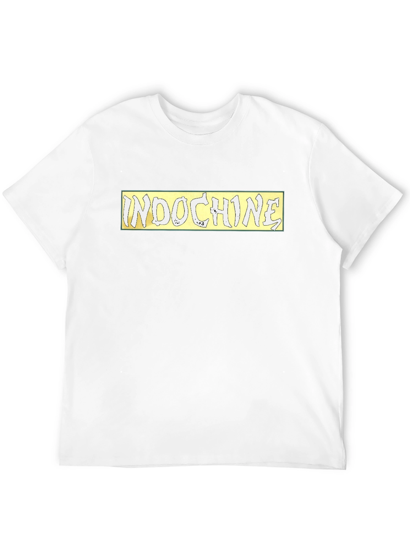 Indochine Band Logo Black T-Shirt