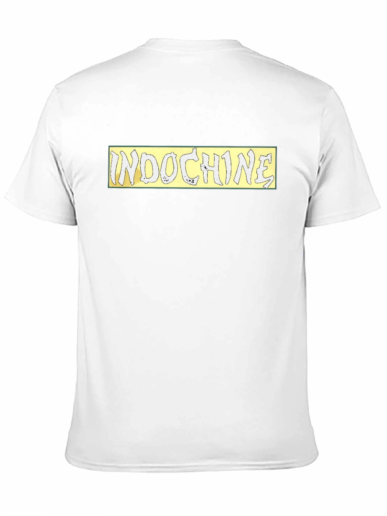 Indochine Band Logo Black T-Shirt