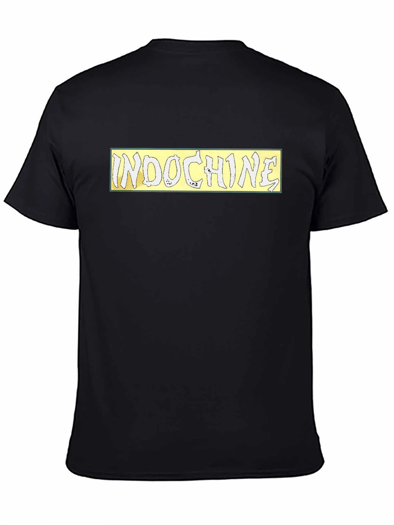 Indochine Band Logo Black T-Shirt