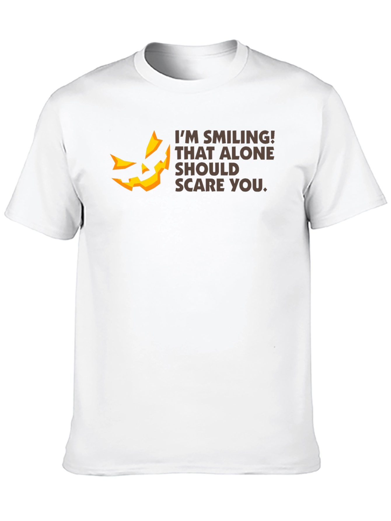 Smiling Scare T-Shirt - Halloween Graphic Tee