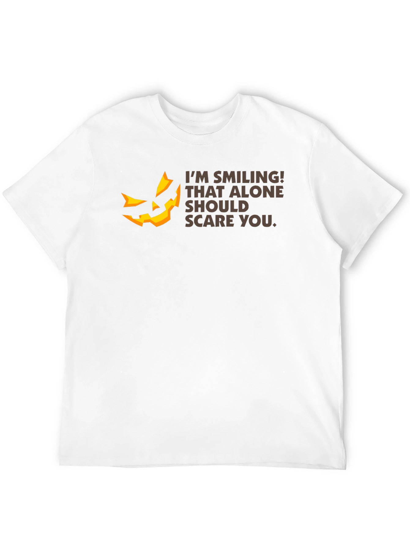Smiling Scare T-Shirt - Halloween Graphic Tee