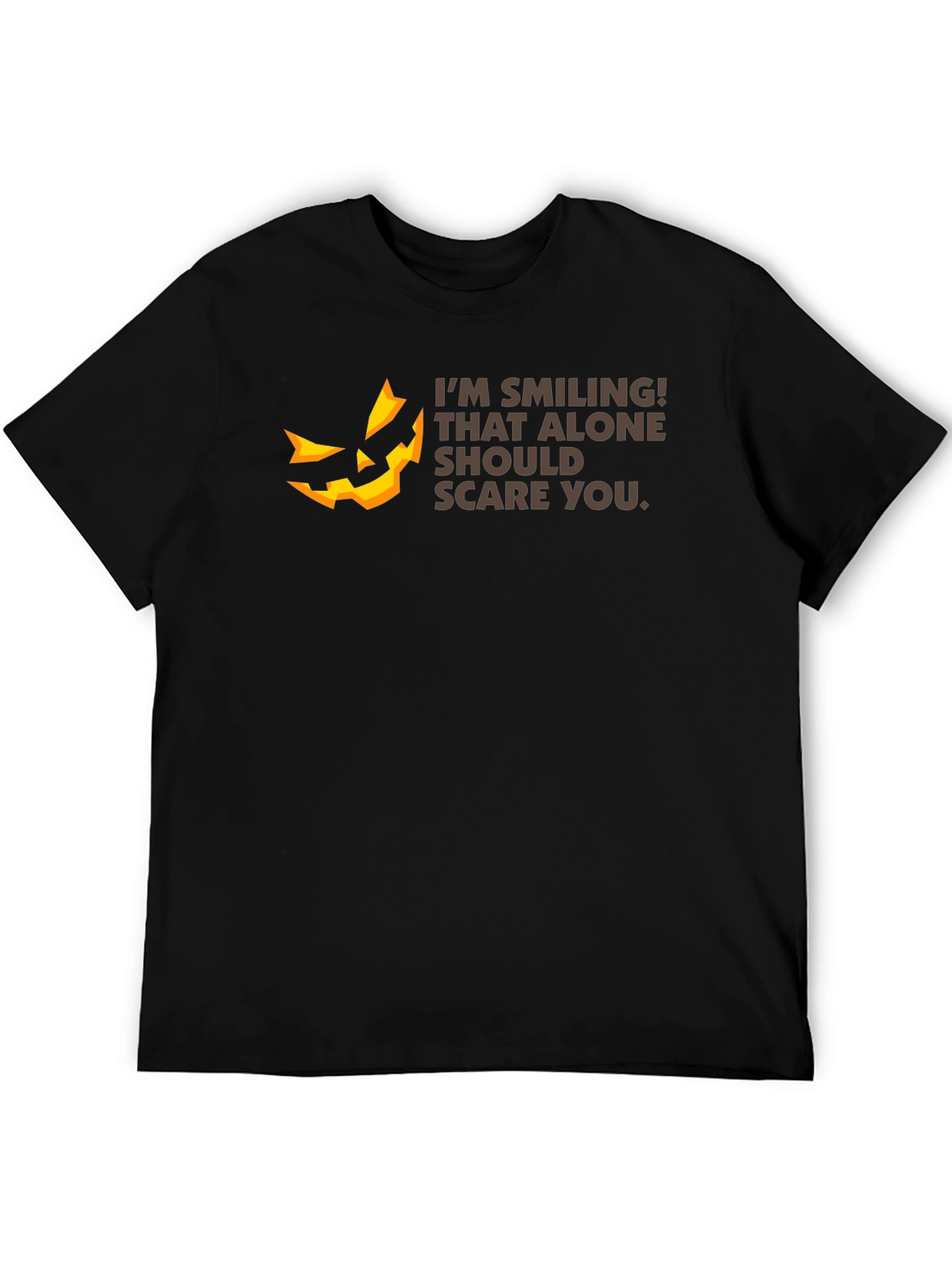 Smiling Scare T-Shirt - Halloween Graphic Tee
