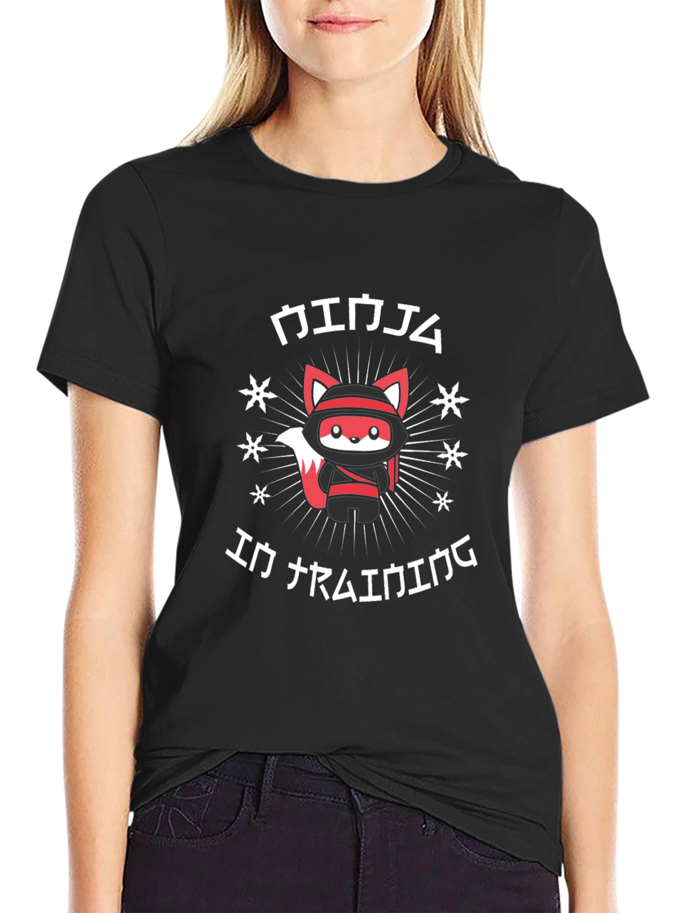 Ninja Fox in Training Tee