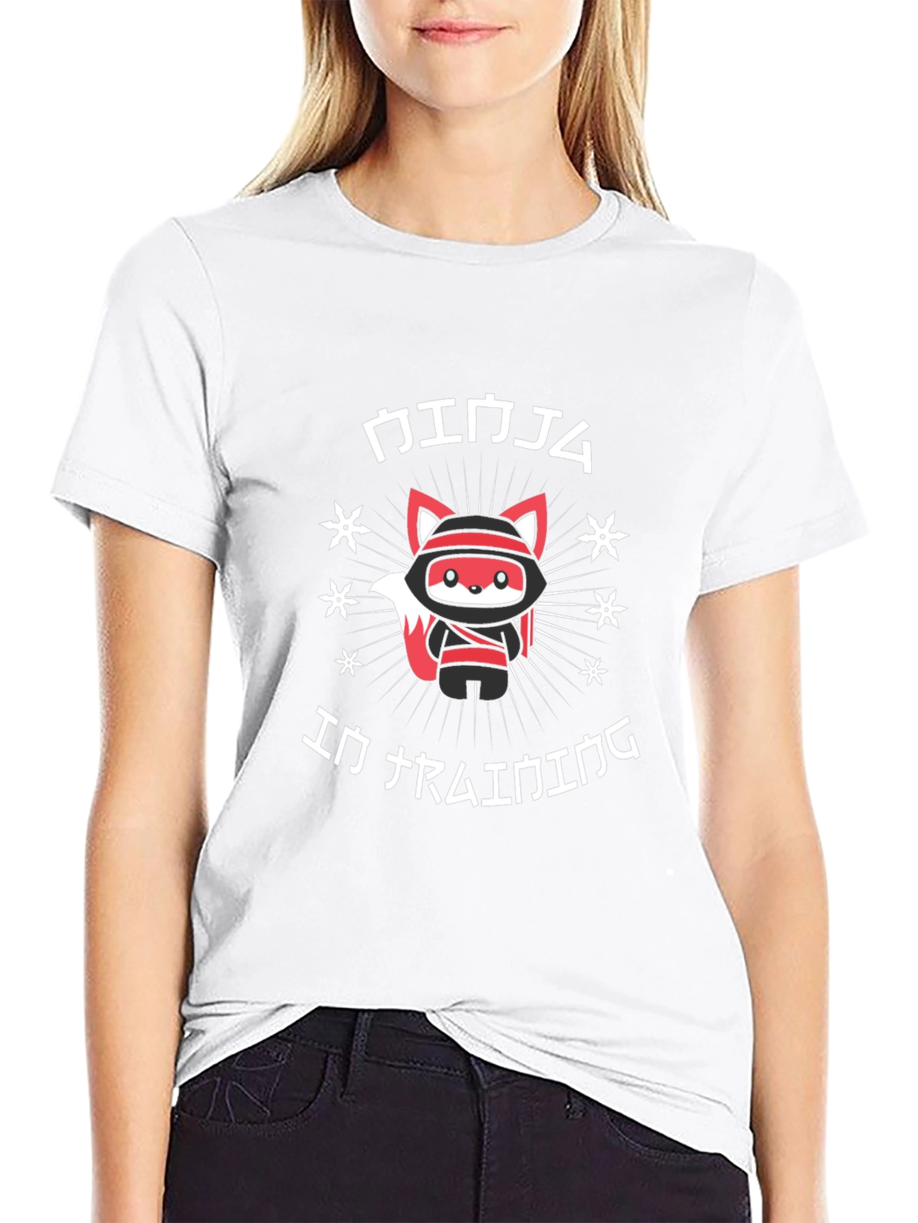 Ninja Fox in Training Tee