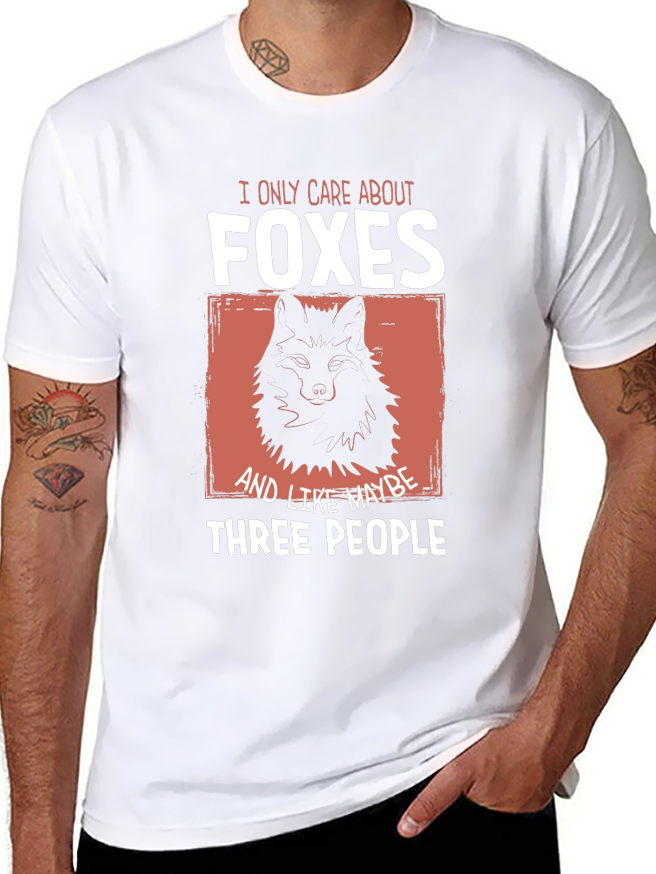I Only Care About Foxes T-Shirt