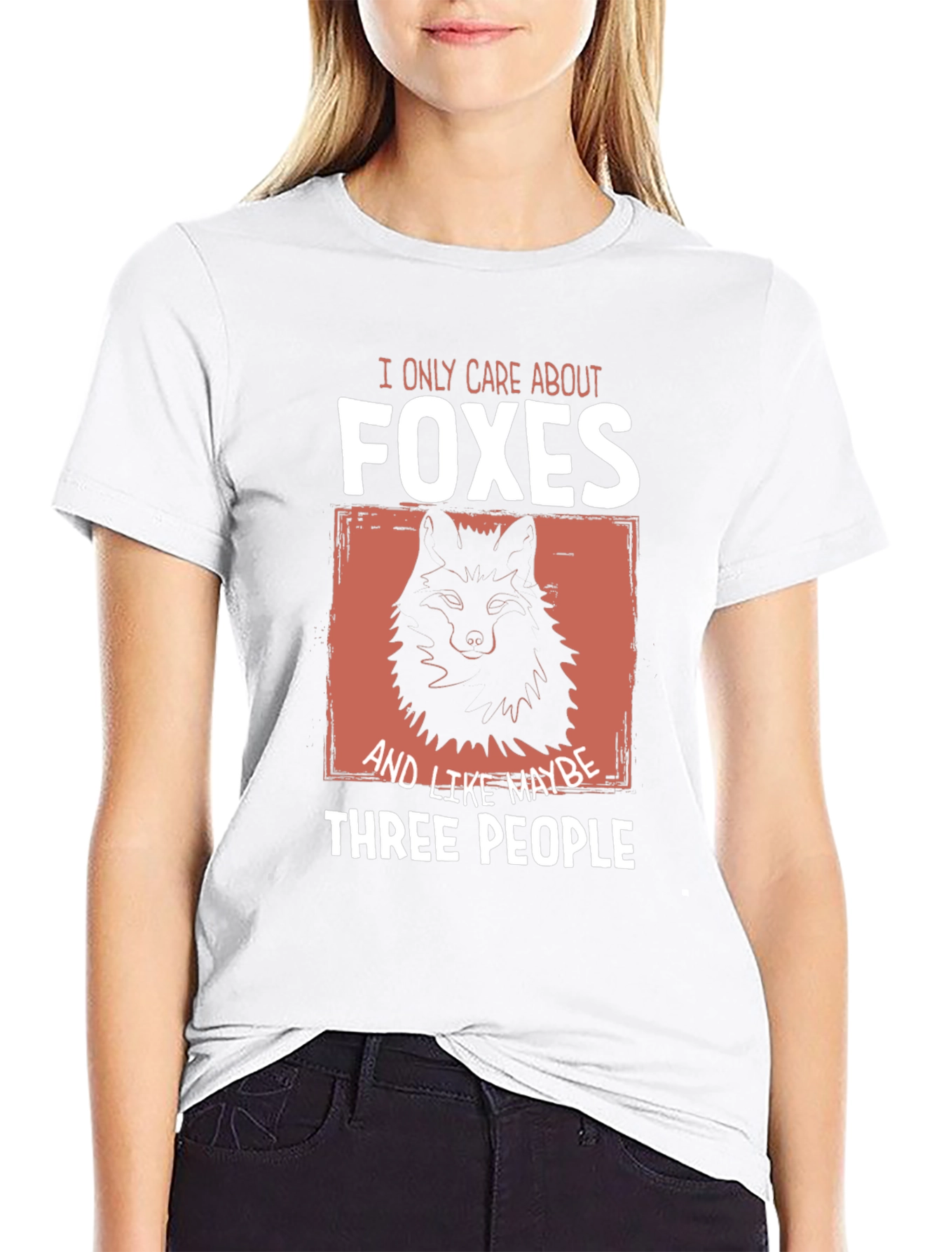 I Only Care About Foxes T-Shirt