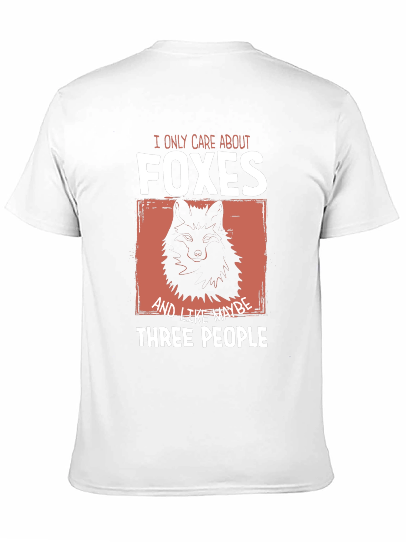 I Only Care About Foxes T-Shirt