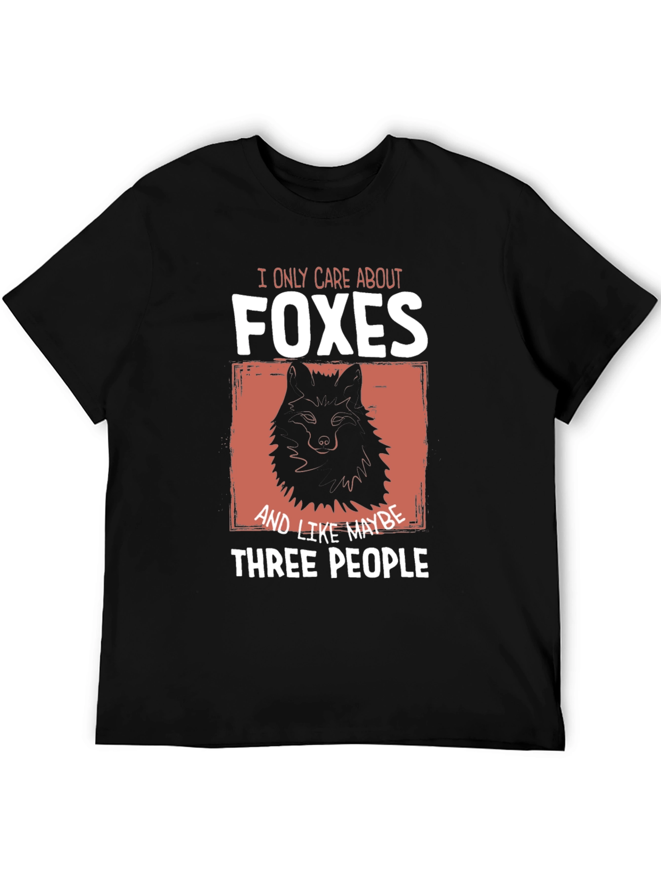 I Only Care About Foxes T-Shirt