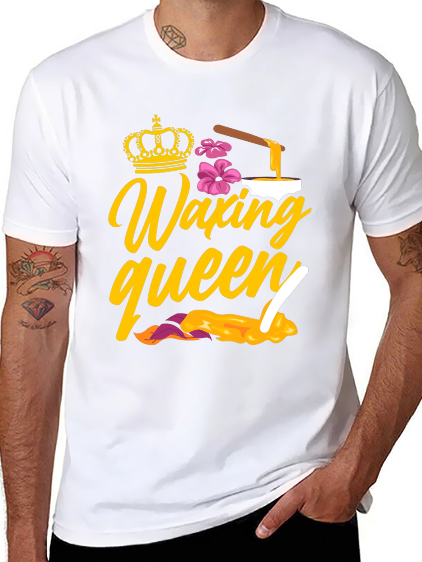 Waxing Queen Graphic T-Shirt - Unisex