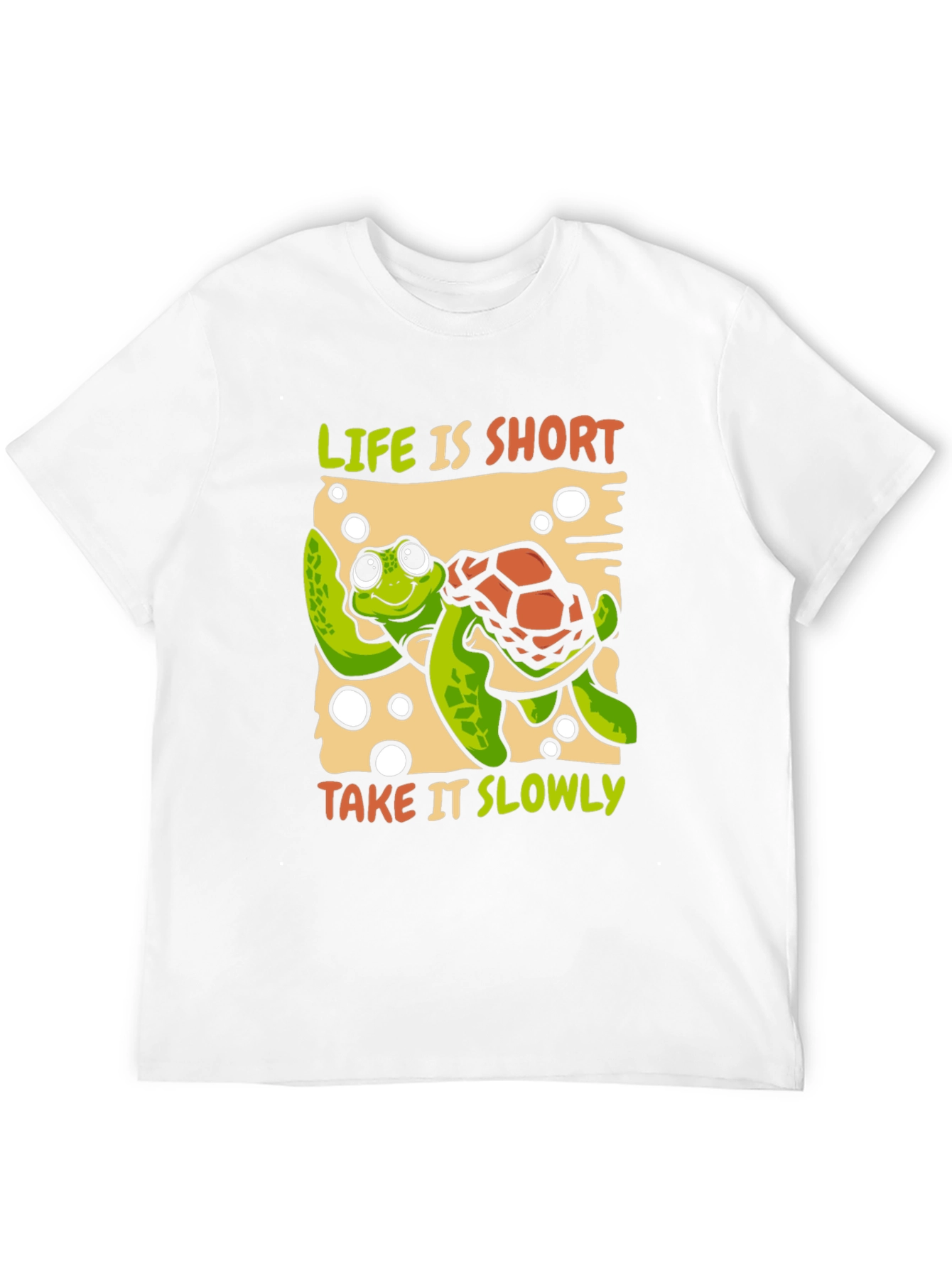 Life is Short Take it Slowly Turtle T-Shirt