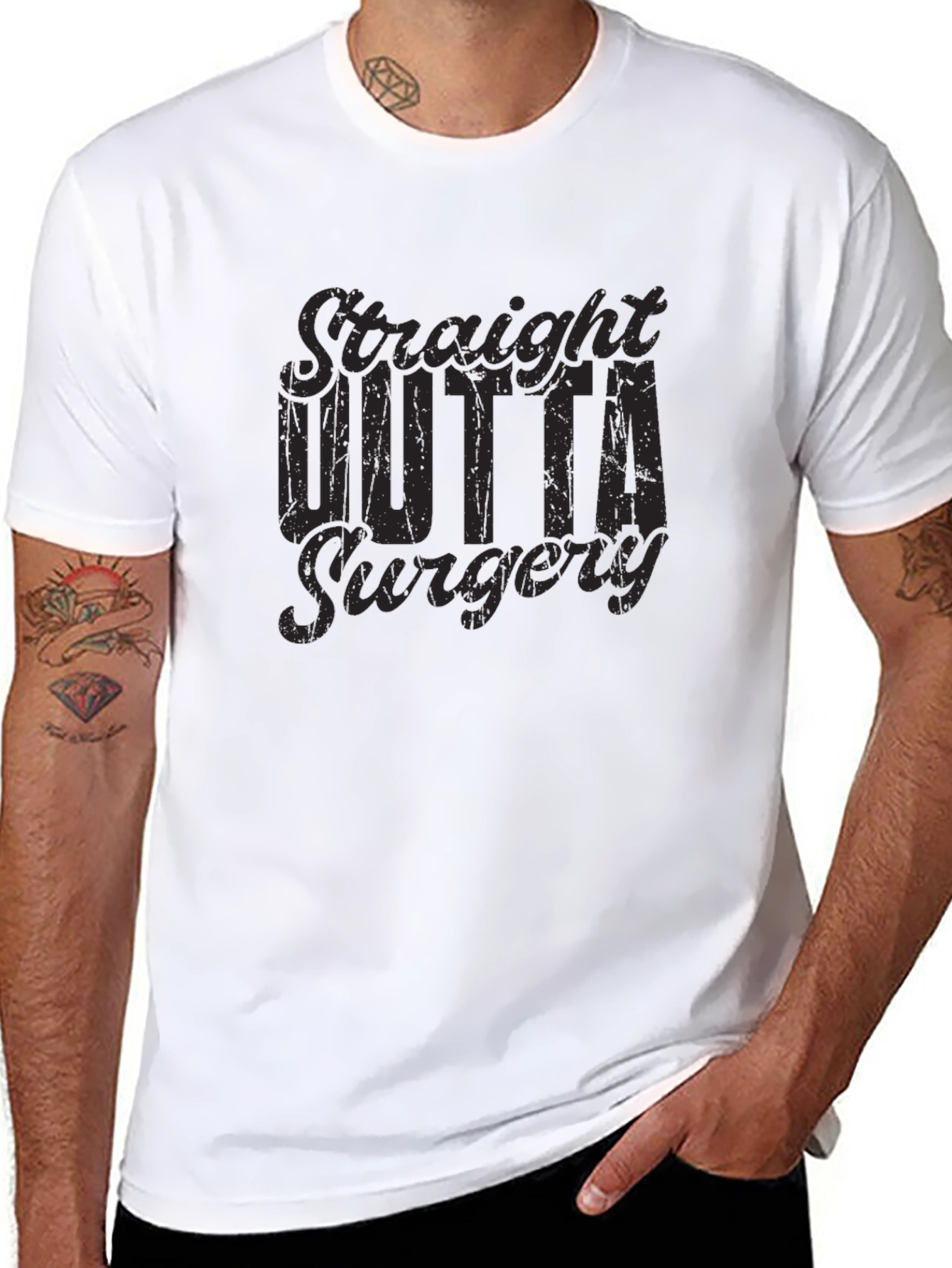 Straight Outta Surgery Graphic Tee