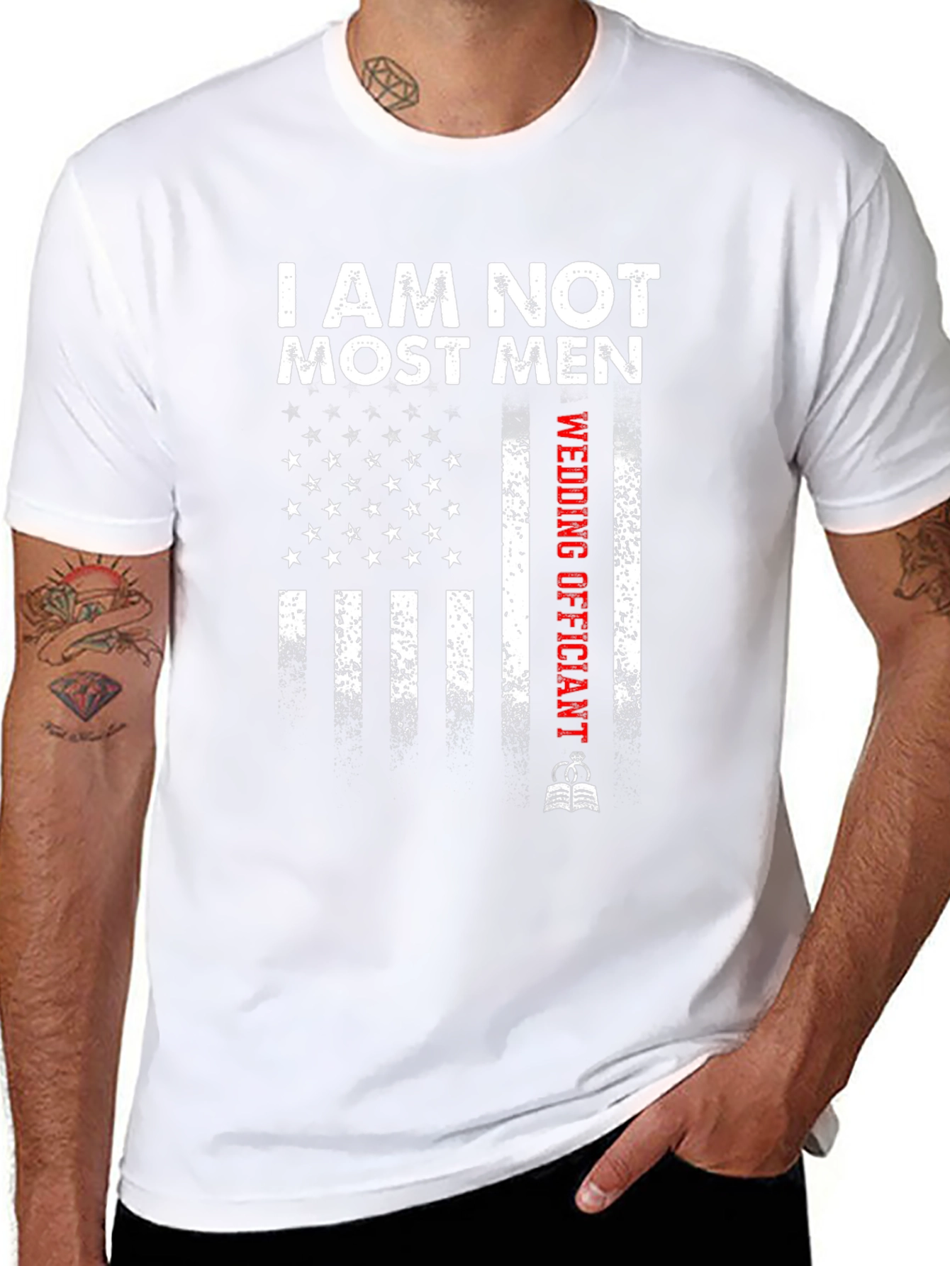I Am Not Most Men Wedding Officiant T-Shirt