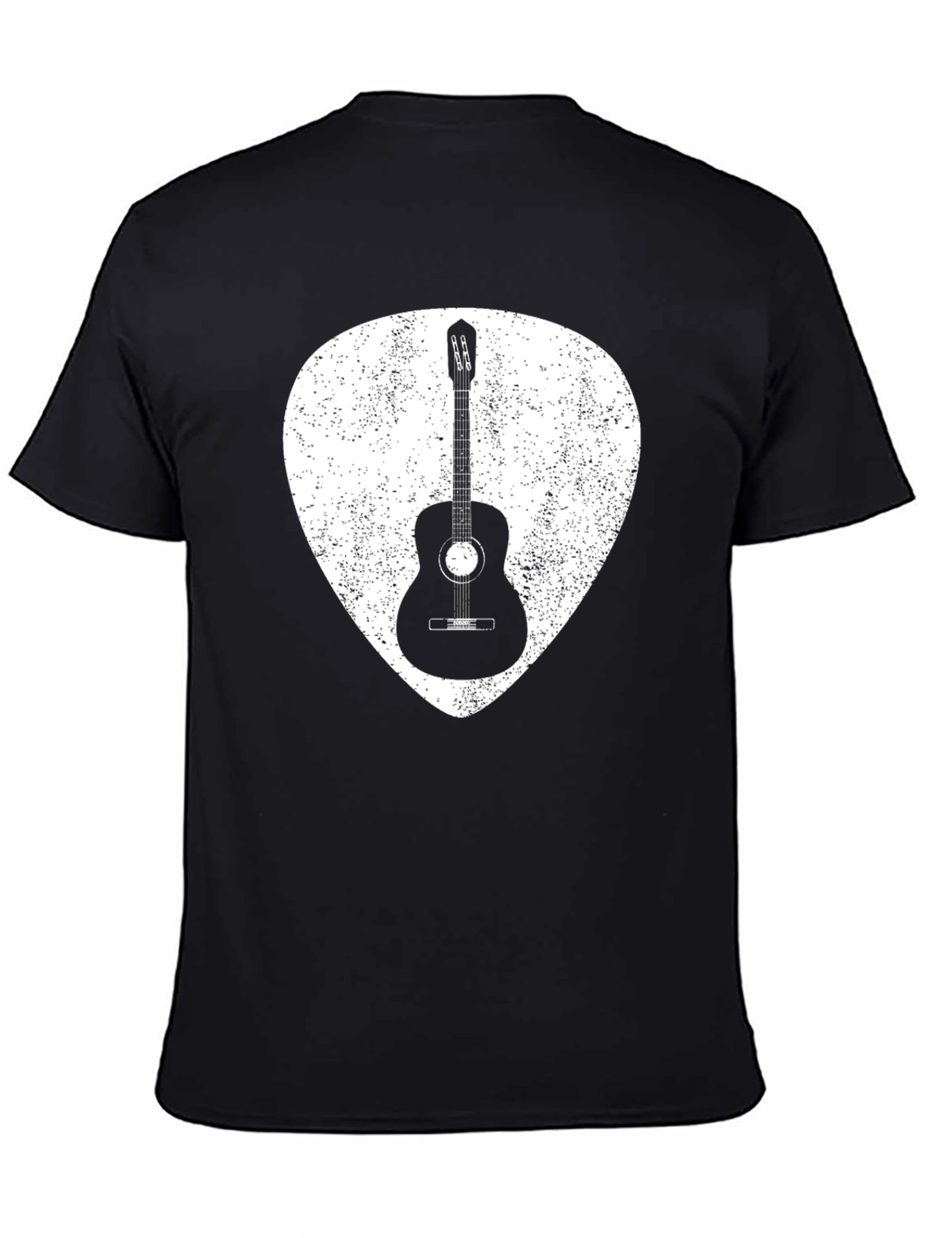 Guitar Pick T-Shirt - Acoustic Instrument Graphic Tee