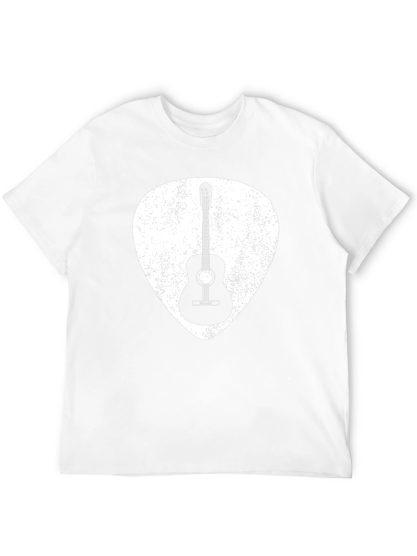 Guitar Pick T-Shirt - Acoustic Instrument Graphic Tee