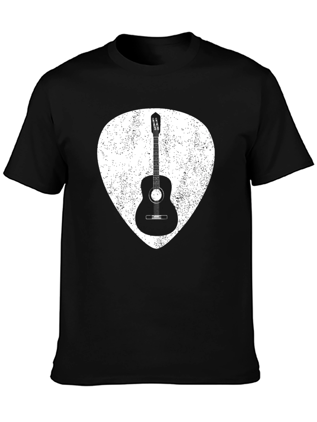 Guitar Pick T-Shirt - Acoustic Instrument Graphic Tee