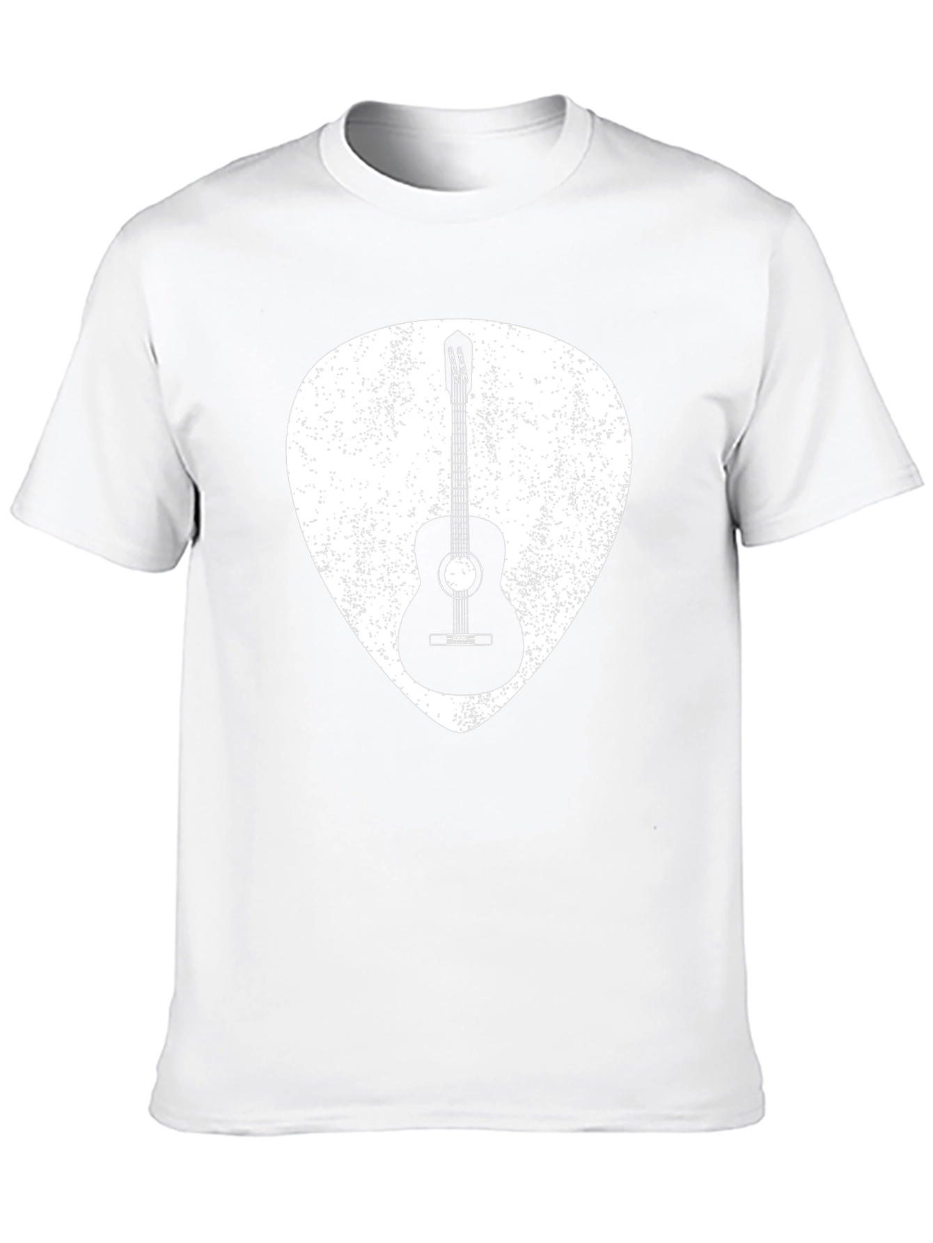 Guitar Pick T-Shirt - Acoustic Instrument Graphic Tee